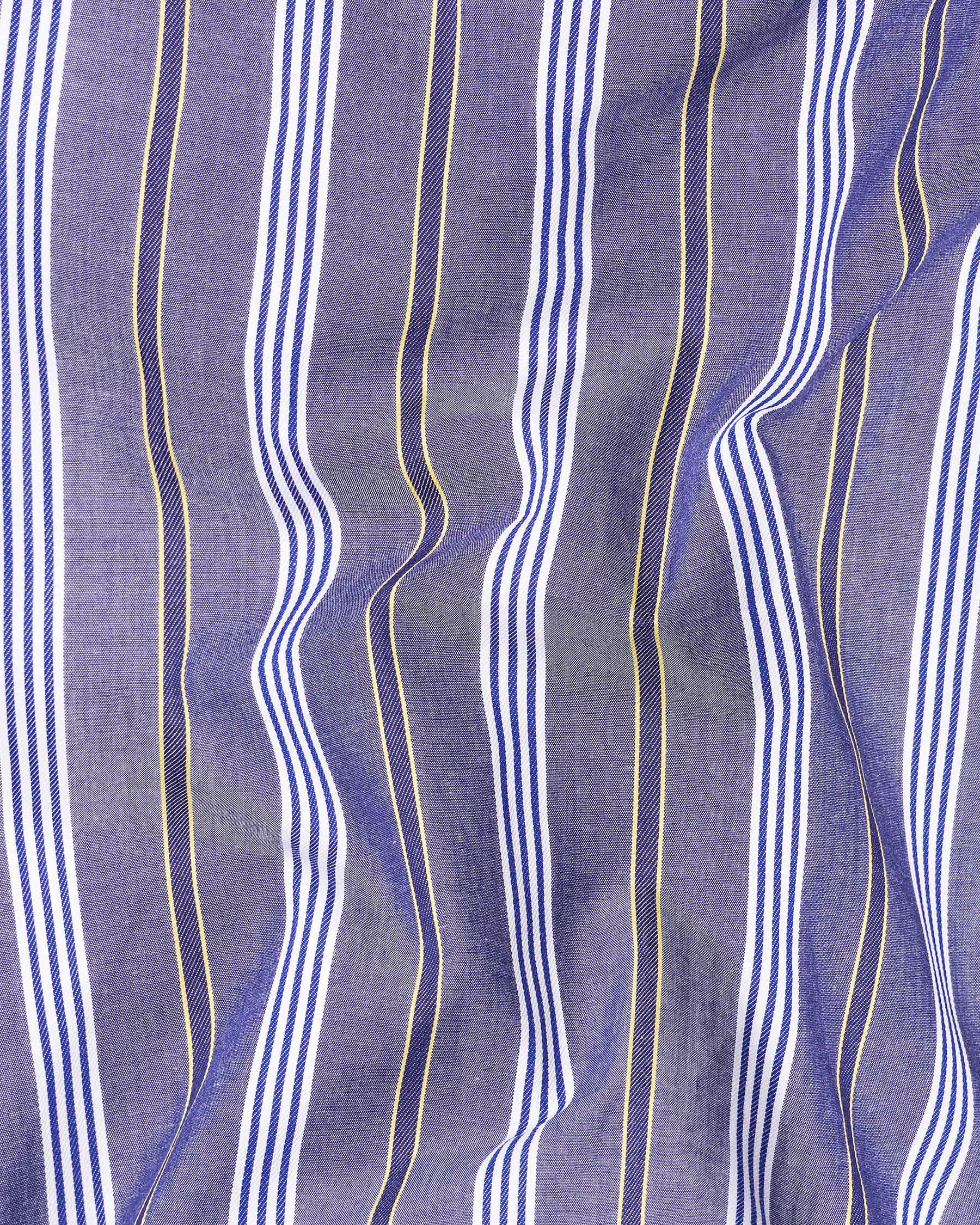 Scampi Blue Striped Dobby Textured Premium Giza Cotton Shirt  7471-M-38, 7471-M-H-38, 7471-M-39, 7471-M-H-39, 7471-M-40, 7471-M-H-40, 7471-M-42, 7471-M-H-42, 7471-M-44, 7471-M-H-44, 7471-M-46, 7471-M-H-46, 7471-M-48, 7471-M-H-48, 7471-M-50, 7471-M-H-50, 7471-M-52, 7471-M-H-52