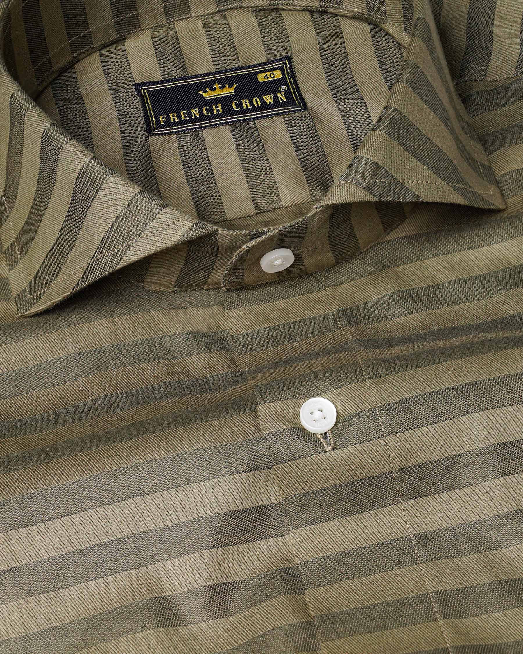 Arrowtone Brown Dobby Textured Premium Giza Cotton Shirt 7477-CA-38, 7477-CA-H-38, 7477-CA-39, 7477-CA-H-39, 7477-CA-40, 7477-CA-H-40, 7477-CA-42, 7477-CA-H-42, 7477-CA-44, 7477-CA-H-44, 7477-CA-46, 7477-CA-H-46, 7477-CA-48, 7477-CA-H-48, 7477-CA-50, 7477-CA-H-50, 7477-CA-52, 7477-CA-H-52