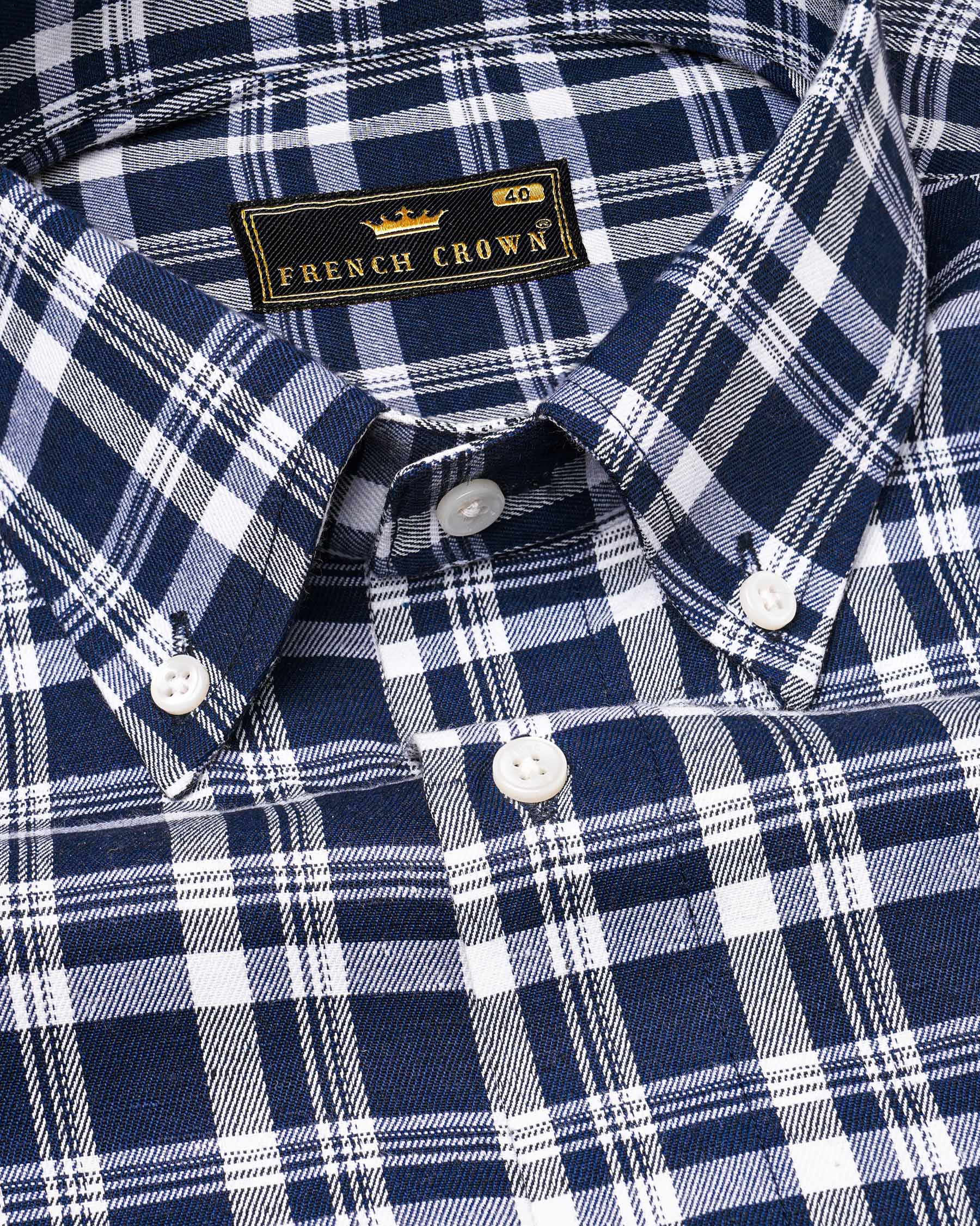 Lucky Point Blue Twill Plaid Premium Cotton Shirt 7486-BD-38, 7486-BD-H-38, 7486-BD-39, 7486-BD-H-39, 7486-BD-40, 7486-BD-H-40, 7486-BD-42, 7486-BD-H-42, 7486-BD-44, 7486-BD-H-44, 7486-BD-46, 7486-BD-H-46, 7486-BD-48, 7486-BD-H-48, 7486-BD-50, 7486-BD-H-50, 7486-BD-52, 7486-BD-H-52