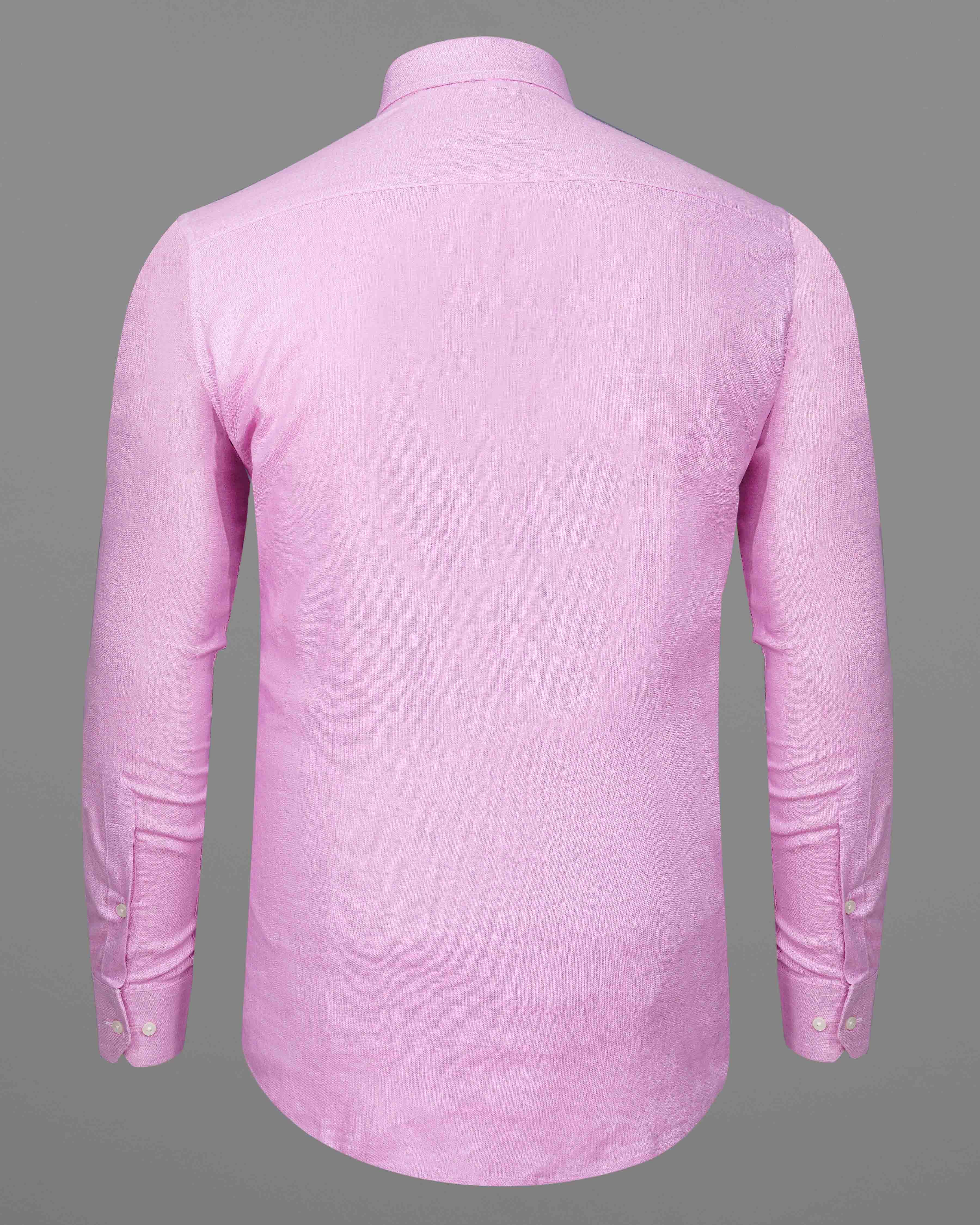 Melanie Pink Luxurious Linen Shirt