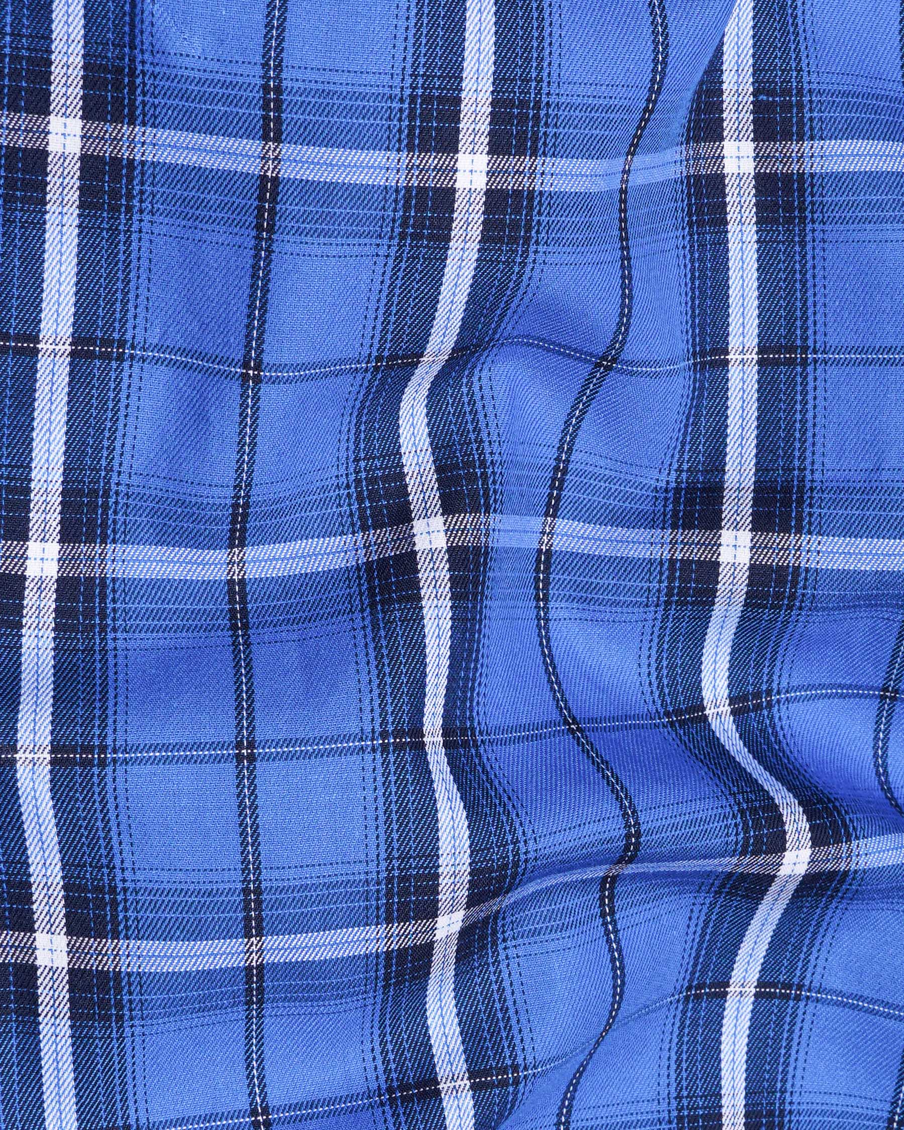 Indigo Blue Plaid Twill Premium Cotton Shirt 7537-BLK-38,7537-BLK-38,7537-BLK-39,7537-BLK-39,7537-BLK-40,7537-BLK-40,7537-BLK-42,7537-BLK-42,7537-BLK-44,7537-BLK-44,7537-BLK-46,7537-BLK-46,7537-BLK-48,7537-BLK-48,7537-BLK-50,7537-BLK-50,7537-BLK-52,7537-BLK-52