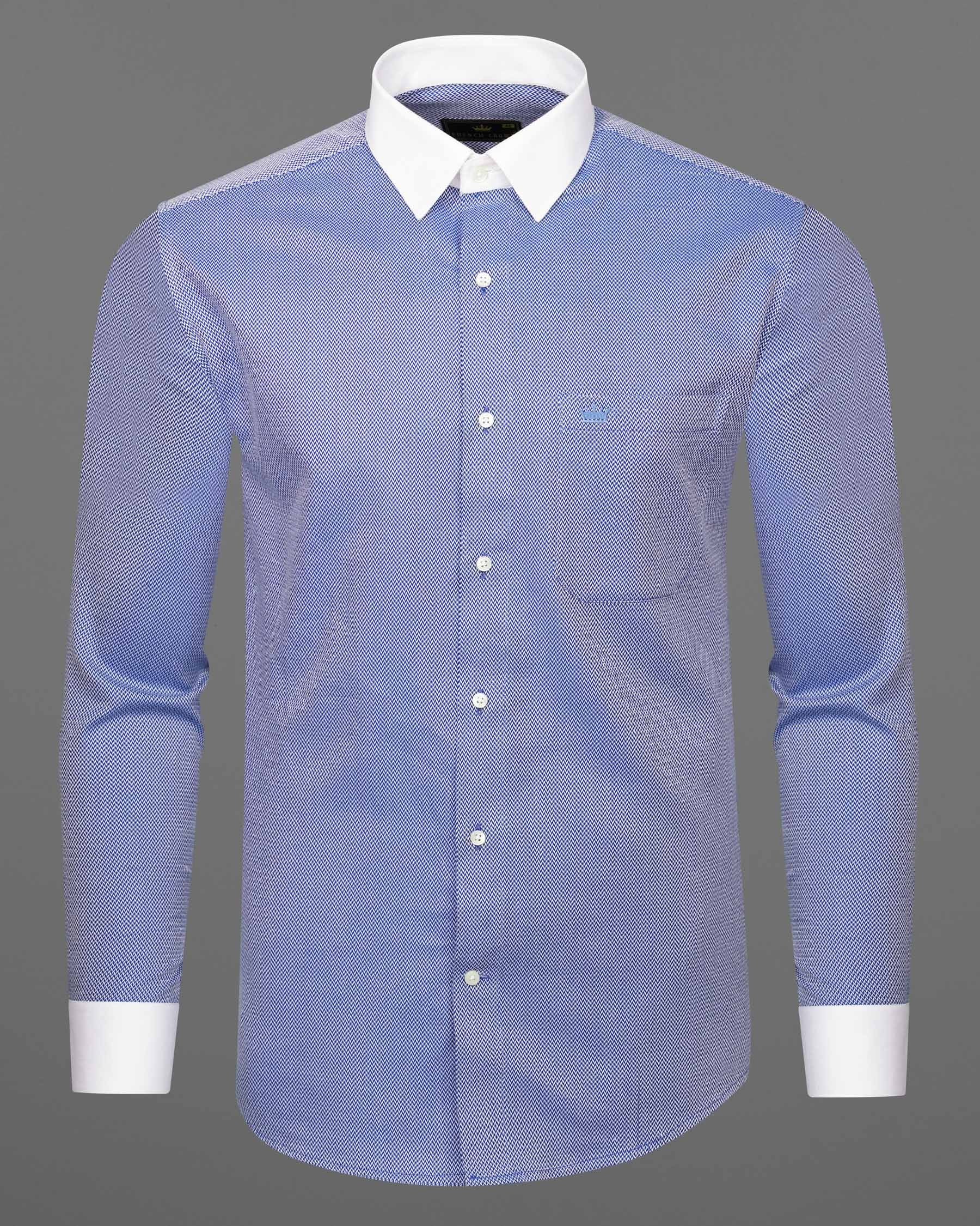 Cobalt Blue with White Collar Dobby Textured Premium Giza Cotton Shirt 7568-WCC-38,7568-WCC-38,7568-WCC-39,7568-WCC-39,7568-WCC-40,7568-WCC-40,7568-WCC-42,7568-WCC-42,7568-WCC-44,7568-WCC-44,7568-WCC-46,7568-WCC-46,7568-WCC-48,7568-WCC-48,7568-WCC-50,7568-WCC-50,7568-WCC-52,7568-WCC-52