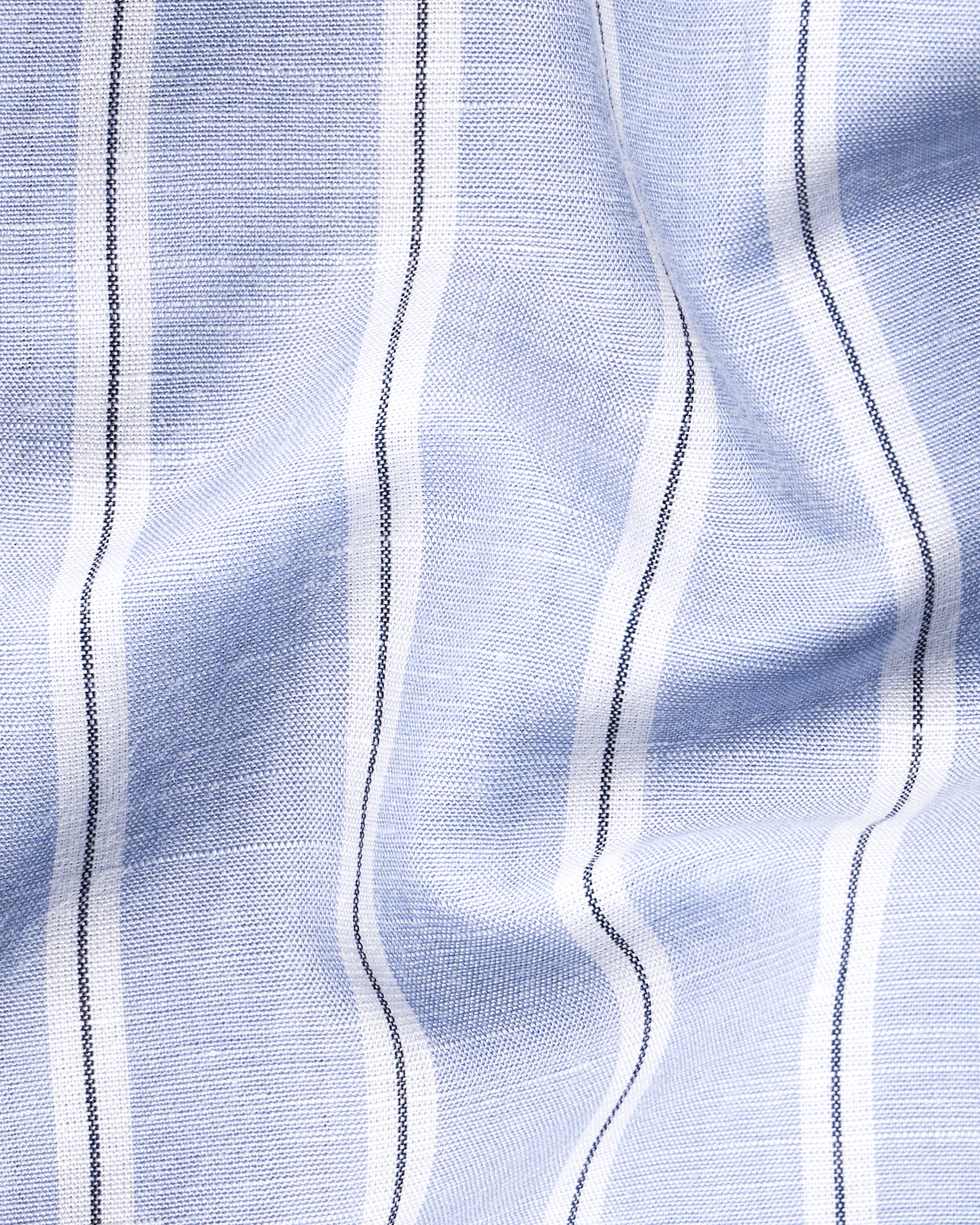 Periwinkle Blue and White Striped Luxurious Linen Hand Embroidered Signature Designer Shirt 7572-EH084-38, 7572-EH084-H-38, 7572-EH084-39, 7572-EH084-H-39, 7572-EH084-40, 7572-EH084-H-40, 7572-EH084-42, 7572-EH084-H-42, 7572-EH084-44, 7572-EH084-H-44, 7572-EH084-46, 7572-EH084-H-46, 7572-EH084-48, 7572-EH084-H-48, 7572-EH084-50, 7572-EH084-H-50, 7572-EH084-52, 7572-EH084-H-52