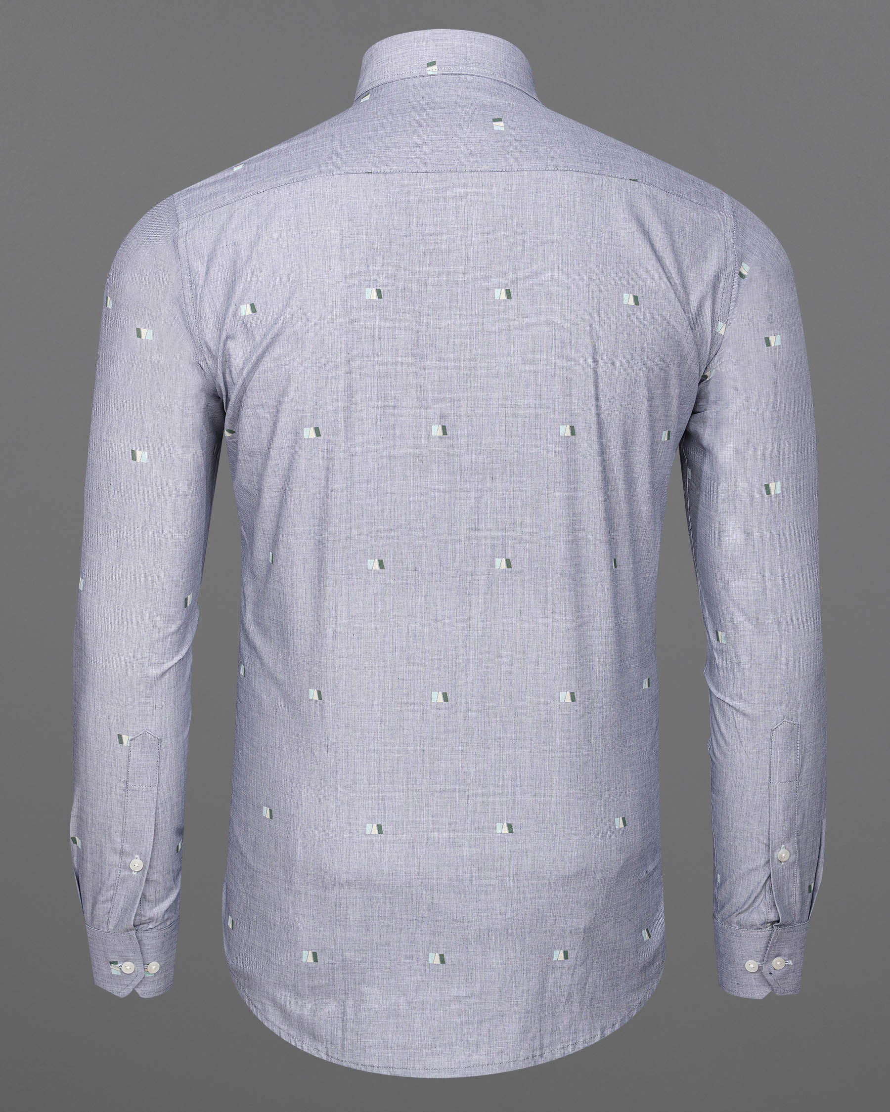 Mantle Light Green with Moonraker Blue 3D Textured Chambray Shirt 7584-38,7584-38,7584-39,7584-39,7584-40,7584-40,7584-42,7584-42,7584-44,7584-44,7584-46,7584-46,7584-48,7584-48,7584-50,7584-50,7584-52,7584-52