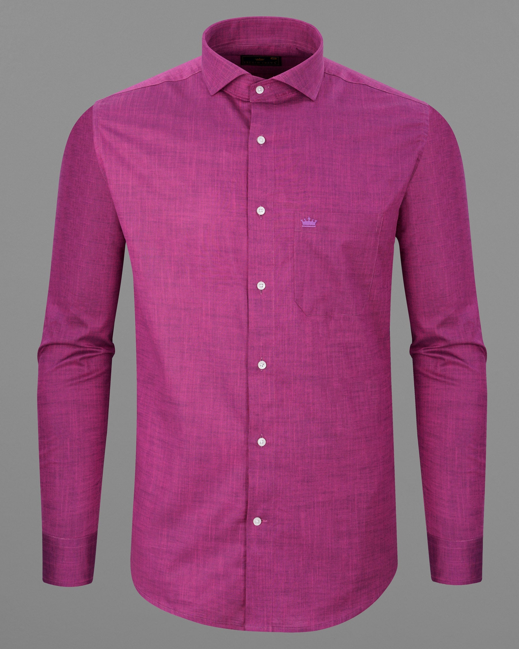 Hibiscus Purple Chambray Shirt 7633-CA-38,7633-CA-38,7633-CA-39,7633-CA-39,7633-CA-40,7633-CA-40,7633-CA-42,7633-CA-42,7633-CA-44,7633-CA-44,7633-CA-46,7633-CA-46,7633-CA-48,7633-CA-48,7633-CA-50,7633-CA-50,7633-CA-52,7633-CA-52