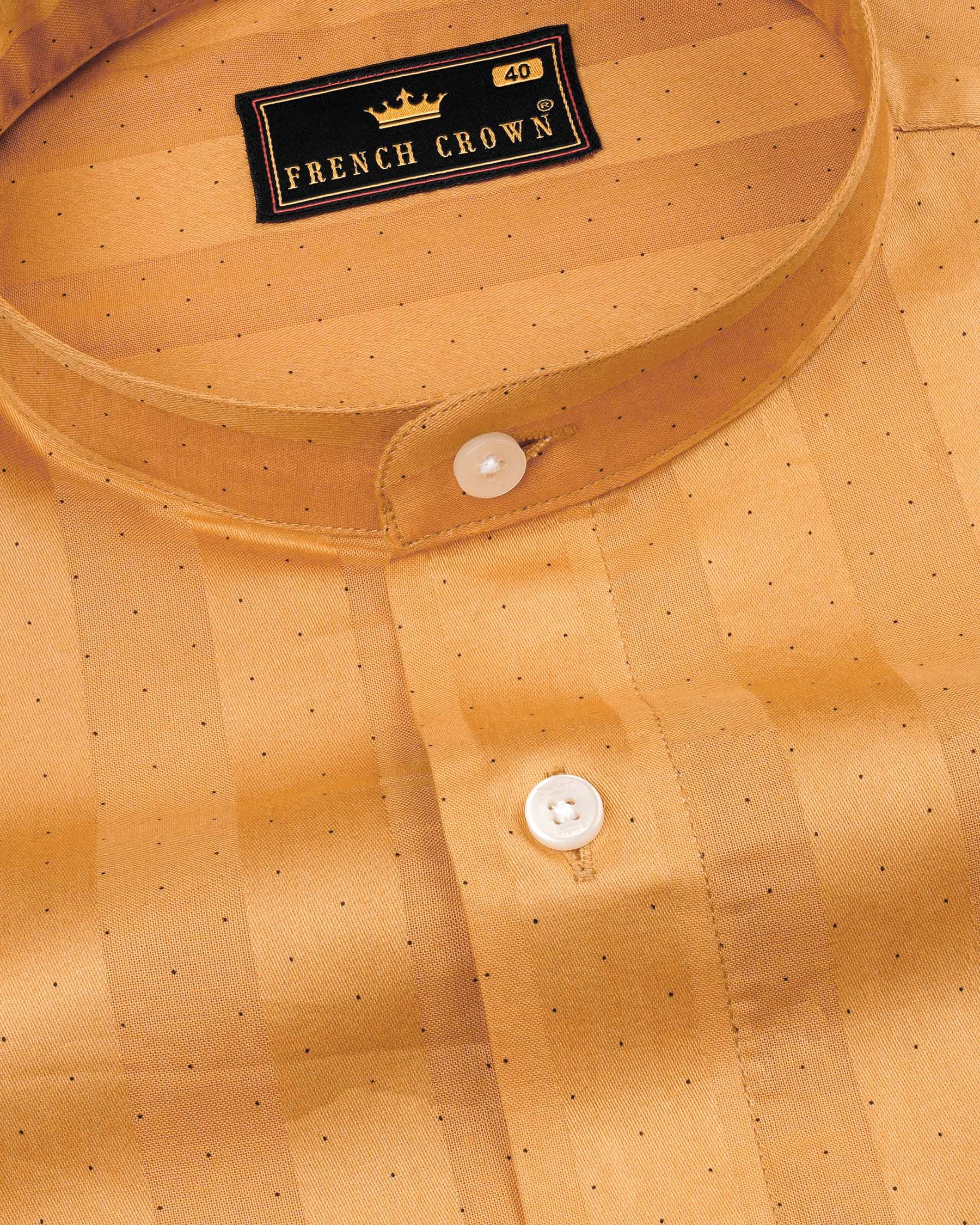 Atomic Tangerine Orange Striped Dobby Textured Premium Giza Cotton Shirt 7668-M-38,7668-M-38,7668-M-39,7668-M-39,7668-M-40,7668-M-40,7668-M-42,7668-M-42,7668-M-44,7668-M-44,7668-M-46,7668-M-46,7668-M-48,7668-M-48,7668-M-50,7668-M-50,7668-M-52,7668-M-52