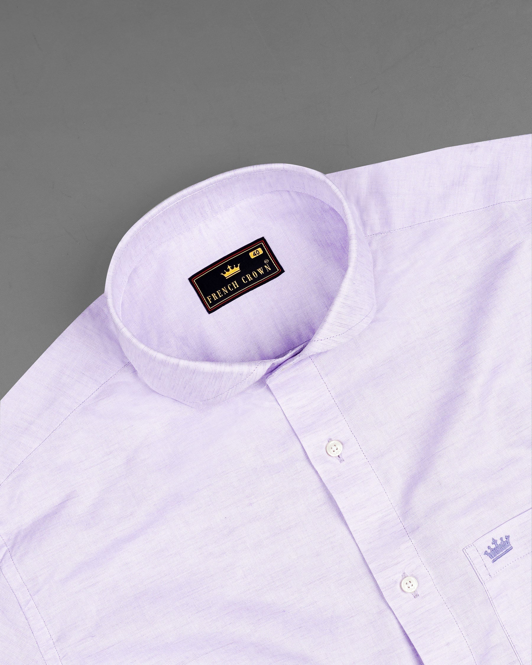 Light Violet Luxurious Linen Shirt 7674-CA-38,7674-CA-38,7674-CA-39,7674-CA-39,7674-CA-40,7674-CA-40,7674-CA-42,7674-CA-42,7674-CA-44,7674-CA-44,7674-CA-46,7674-CA-46,7674-CA-48,7674-CA-48,7674-CA-50,7674-CA-50,7674-CA-52,7674-CA-52