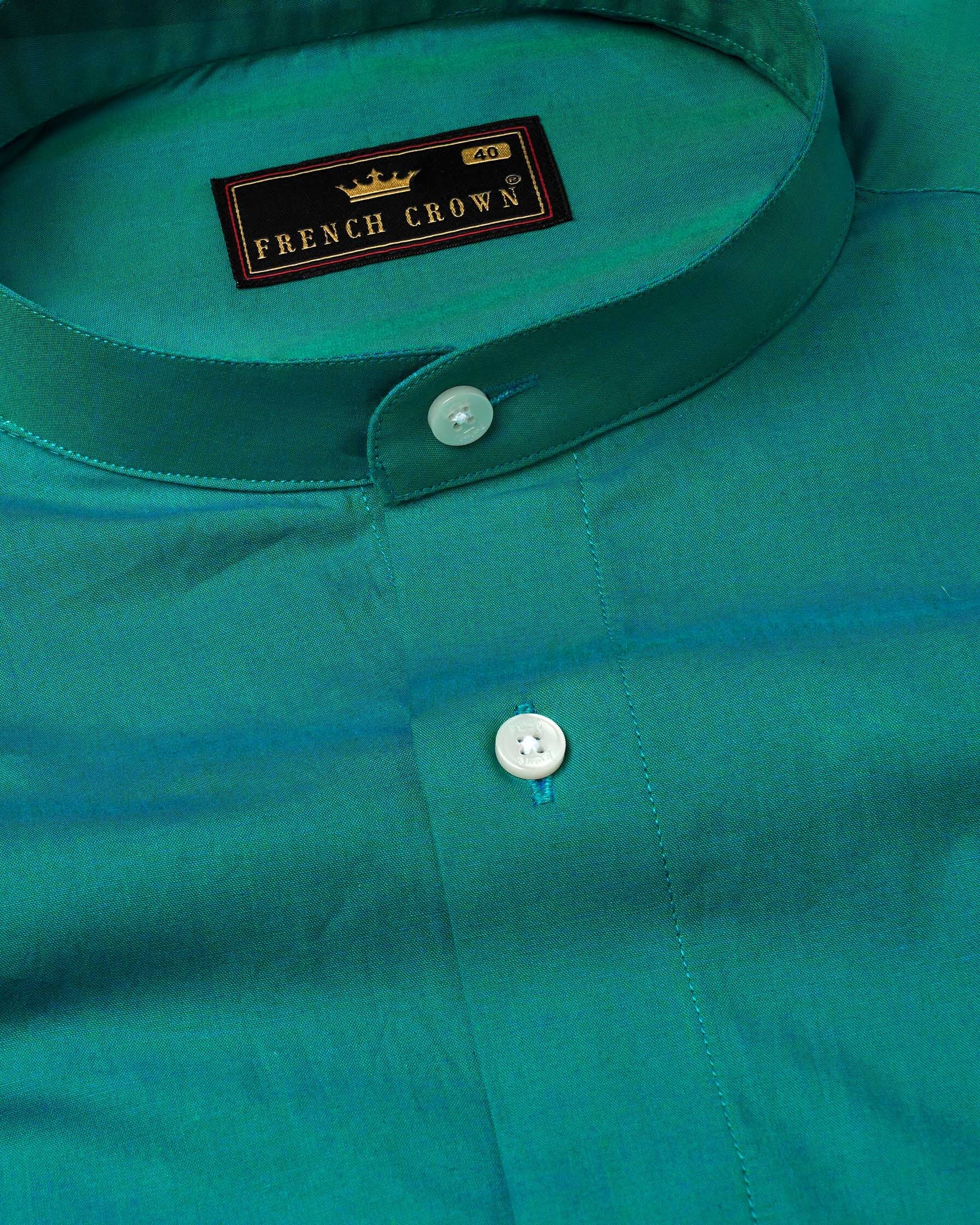 Teal Green Chambray Textured Premium Cotton Shirt 7678-M-38,7678-M-38,7678-M-39,7678-M-39,7678-M-40,7678-M-40,7678-M-42,7678-M-42,7678-M-44,7678-M-44,7678-M-46,7678-M-46,7678-M-48,7678-M-48,7678-M-50,7678-M-50,7678-M-52,7678-M-52