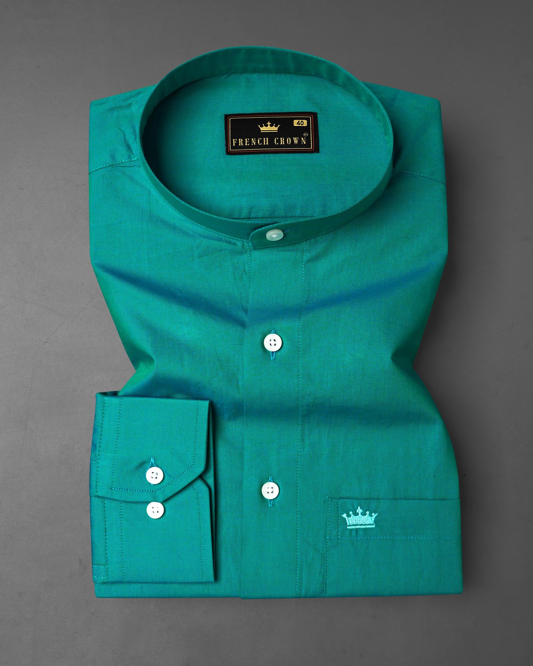 Teal Green Chambray Textured Premium Cotton Shirt 7678-M-38,7678-M-38,7678-M-39,7678-M-39,7678-M-40,7678-M-40,7678-M-42,7678-M-42,7678-M-44,7678-M-44,7678-M-46,7678-M-46,7678-M-48,7678-M-48,7678-M-50,7678-M-50,7678-M-52,7678-M-52