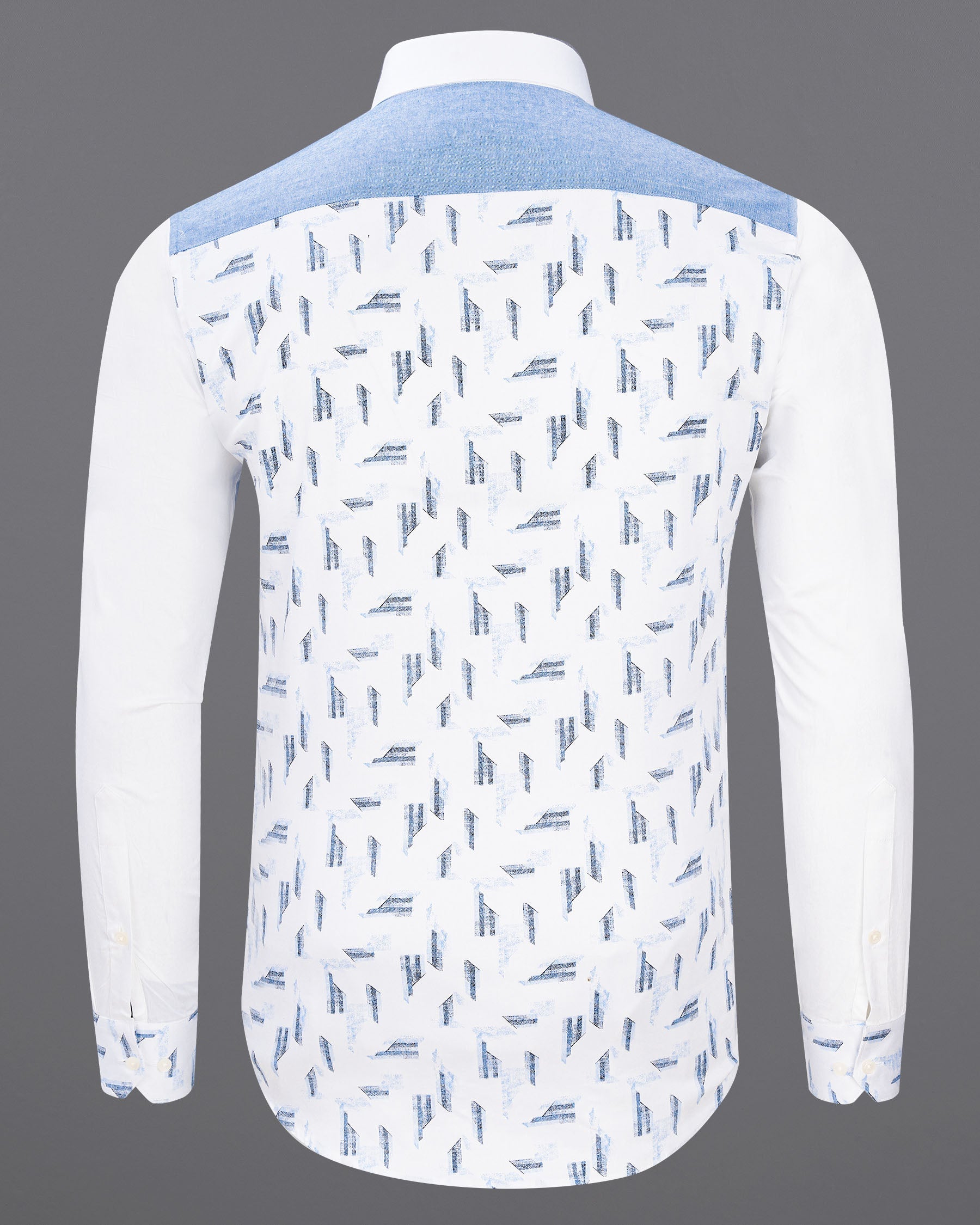 Bright White and Jordy Blue Printed Super Soft Premium Cotton Designer Shirt 7679-P212-38,7679-P212-38,7679-P212-39,7679-P212-39,7679-P212-40,7679-P212-40,7679-P212-42,7679-P212-42,7679-P212-44,7679-P212-44,7679-P212-46,7679-P212-46,7679-P212-48,7679-P212-48,7679-P212-50,7679-P212-50,7679-P212-52,7679-P212-52