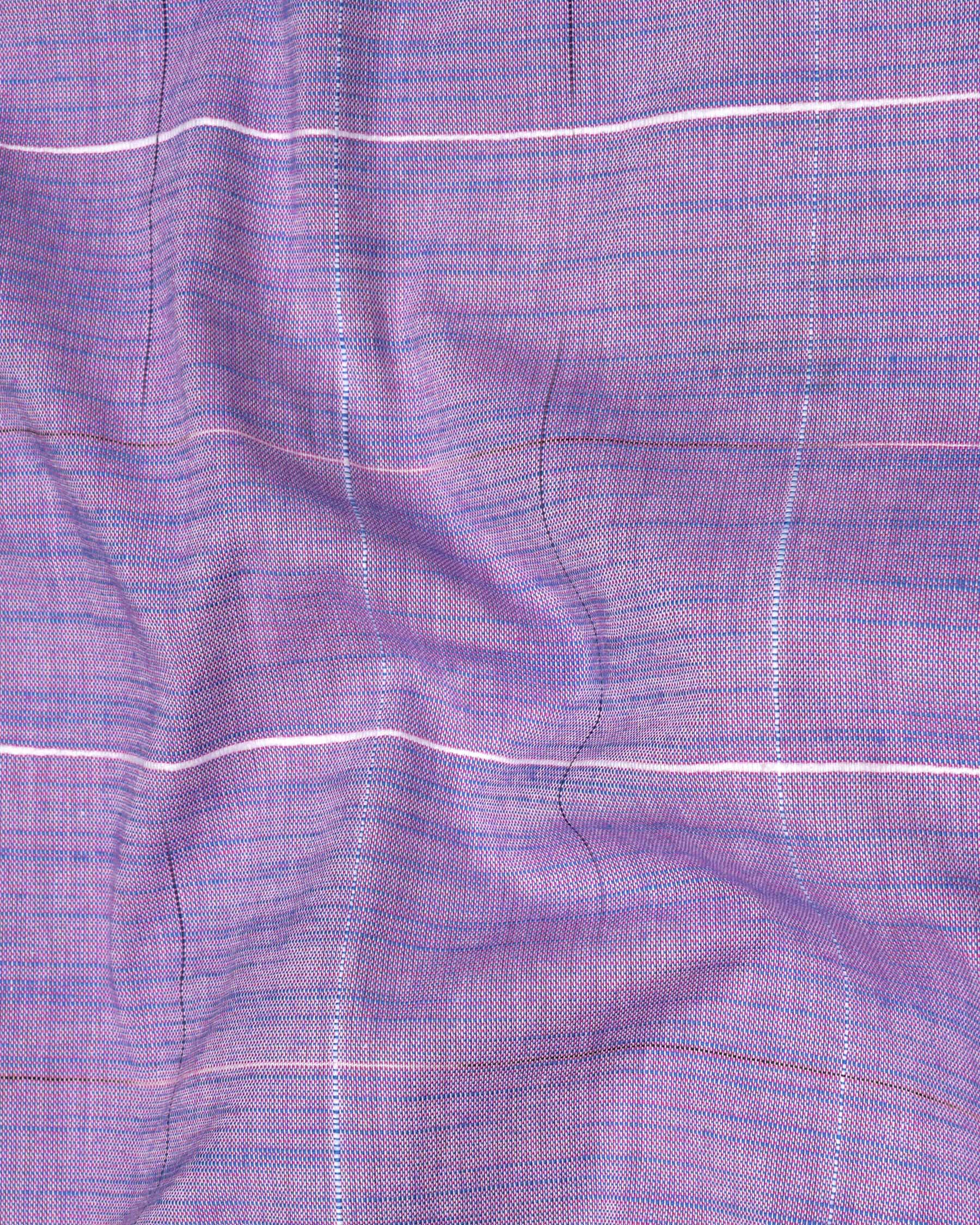 Lavender Purple Plaid Dobby Textured Premium Giza Cotton Kurta Shirt 7719-KS-38,7719-KS-38,7719-KS-39,7719-KS-39,7719-KS-40,7719-KS-40,7719-KS-42,7719-KS-42,7719-KS-44,7719-KS-44,7719-KS-46,7719-KS-46,7719-KS-48,7719-KS-48,7719-KS-50,7719-KS-50,7719-KS-52,7719-KS-52