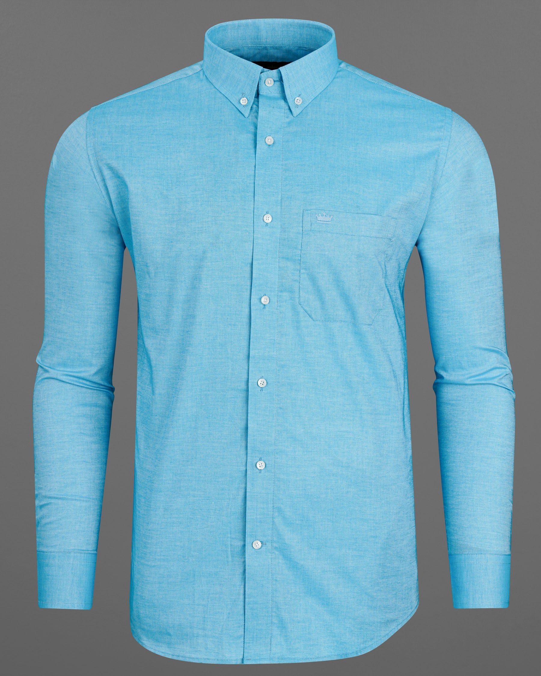 Glacier Blue Royal Oxford Shirt 7734-BD-38,7734-BD-38,7734-BD-39,7734-BD-39,7734-BD-40,7734-BD-40,7734-BD-42,7734-BD-42,7734-BD-44,7734-BD-44,7734-BD-46,7734-BD-46,7734-BD-48,7734-BD-48,7734-BD-50,7734-BD-50,7734-BD-52,7734-BD-52