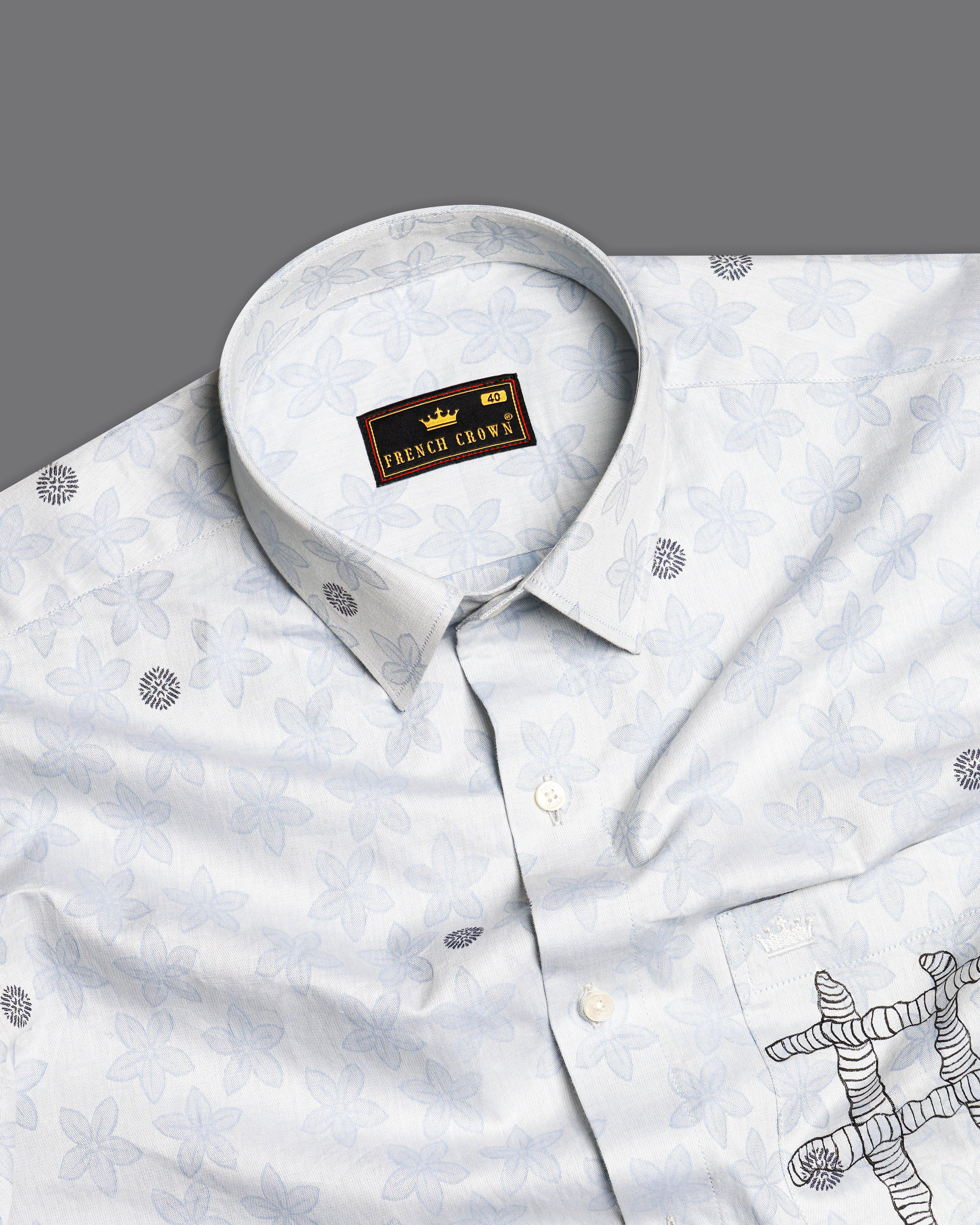 Magnolia with Spun Pearl Gray Hand Painted Jacquard Textured Designer Shirt 7762-ART-38, 7762-ART-H-38, 7762-ART-39, 7762-ART-H-39, 7762-ART-40, 7762-ART-H-40, 7762-ART-42, 7762-ART-H-42, 7762-ART-44, 7762-ART-H-44, 7762-ART-46, 7762-ART-H-46, 7762-ART-48, 7762-ART-H-48, 7762-ART-50, 7762-ART-H-50, 7762-ART-52, 7762-ART-H-52