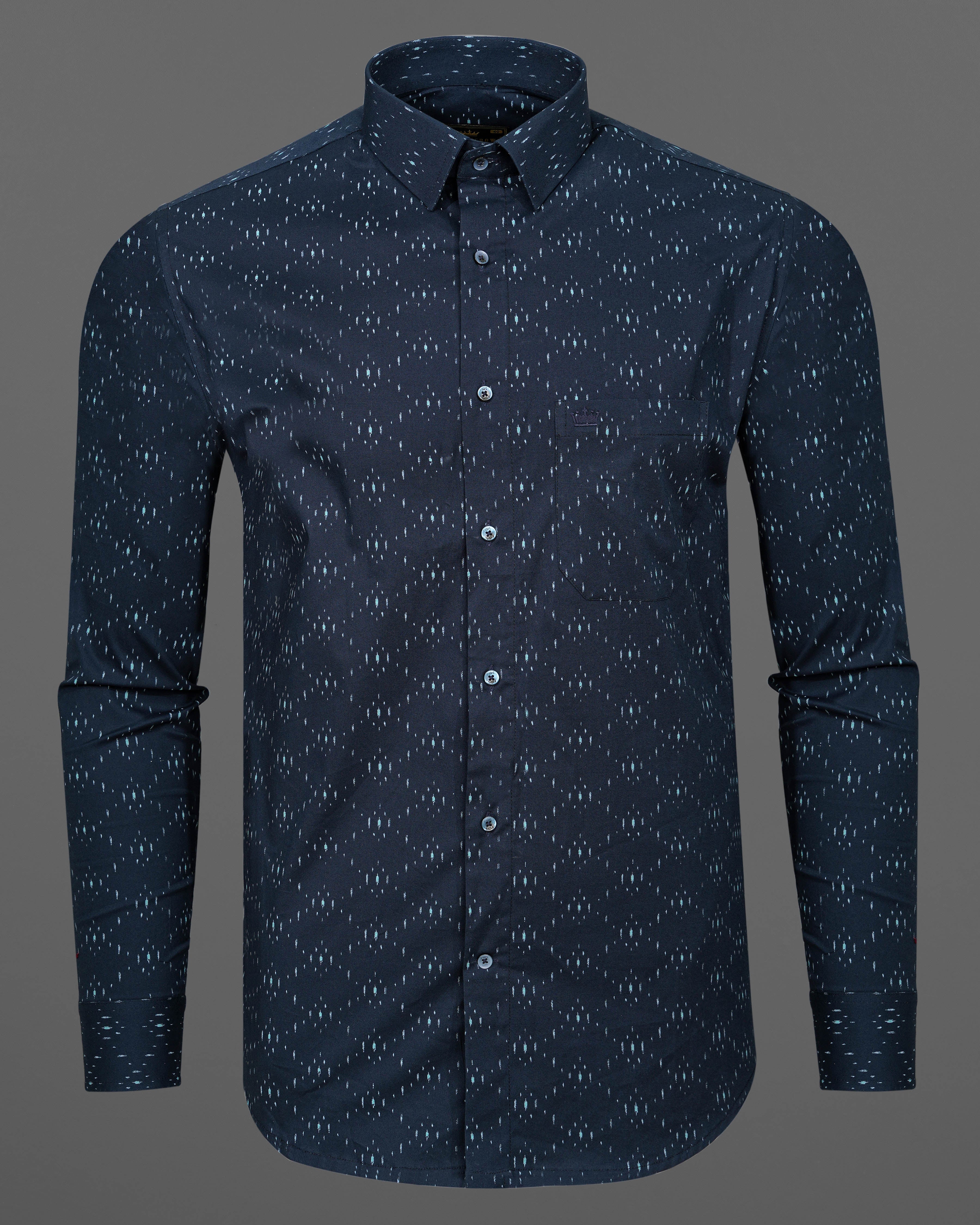 Ebony Blue Printed Premium Cotton Shirt 7764-BLE-38,7764-BLE-38,7764-BLE-39,7764-BLE-39,7764-BLE-40,7764-BLE-40,7764-BLE-42,7764-BLE-42,7764-BLE-44,7764-BLE-44,7764-BLE-46,7764-BLE-46,7764-BLE-48,7764-BLE-48,7764-BLE-50,7764-BLE-50,7764-BLE-52,7764-BLE-52