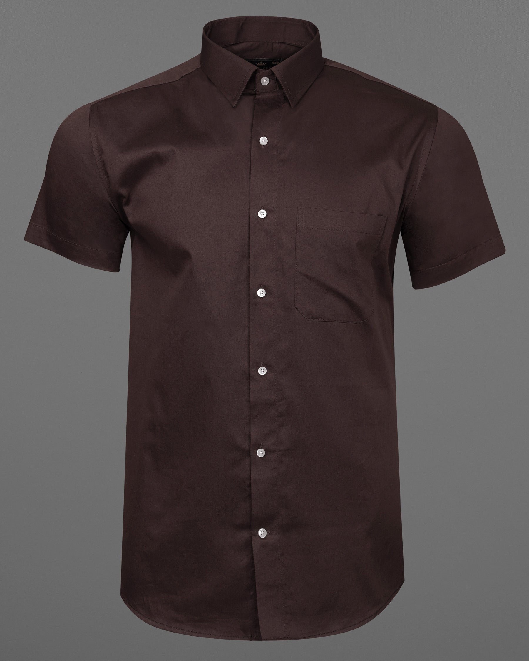 Eclipse Brown Super Soft Premium Cotton Shirt 7780-38,7780-38,7780-39,7780-39,7780-40,7780-40,7780-42,7780-42,7780-44,7780-44,7780-46,7780-46,7780-48,7780-48,7780-50,7780-50,7780-52,7780-52