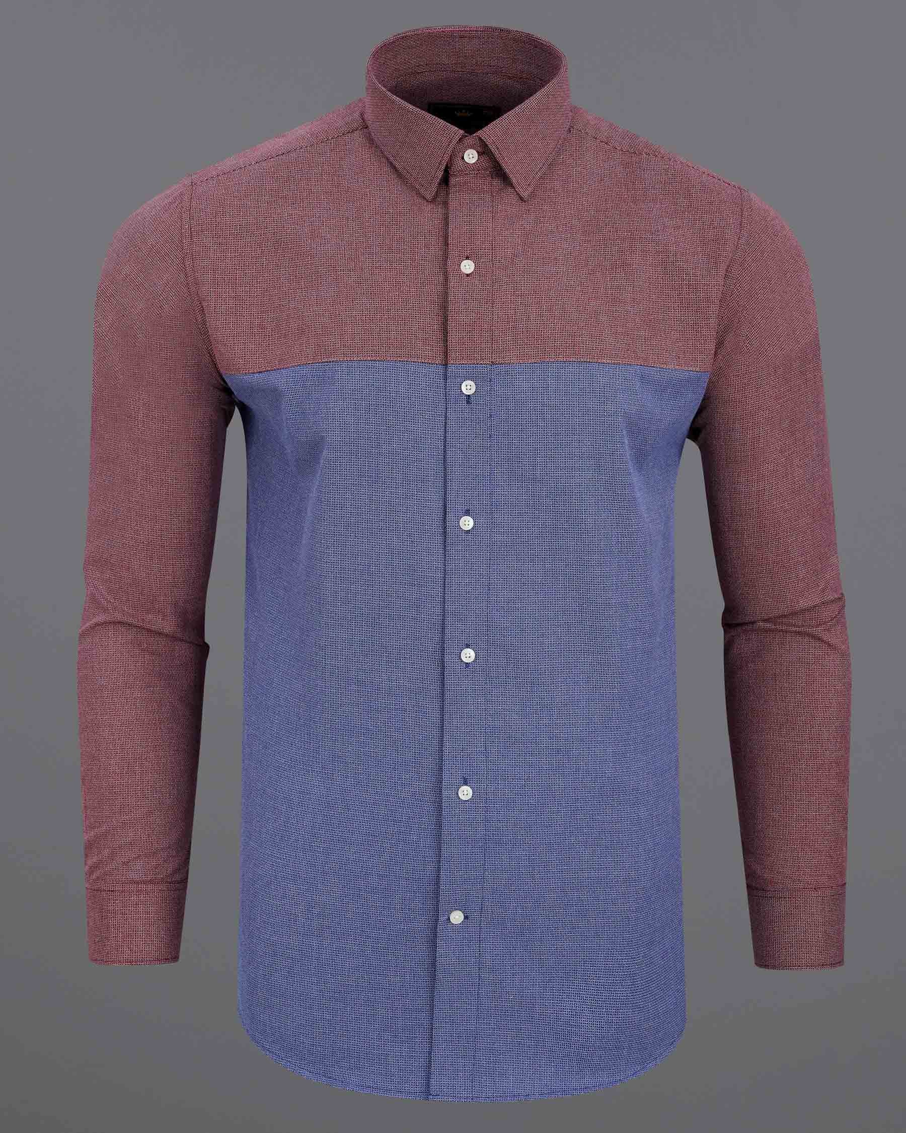 Marguerite Blue and Flamingo Brown Dobby Textured Premium Giza Cotton Designer Shirt 7795-P146-38,7795-P146-38,7795-P146-39,7795-P146-39,7795-P146-40,7795-P146-40,7795-P146-42,7795-P146-42,7795-P146-44,7795-P146-44,7795-P146-46,7795-P146-46,7795-P146-48,7795-P146-48,7795-P146-50,7795-P146-50,7795-P146-52,7795-P146-52