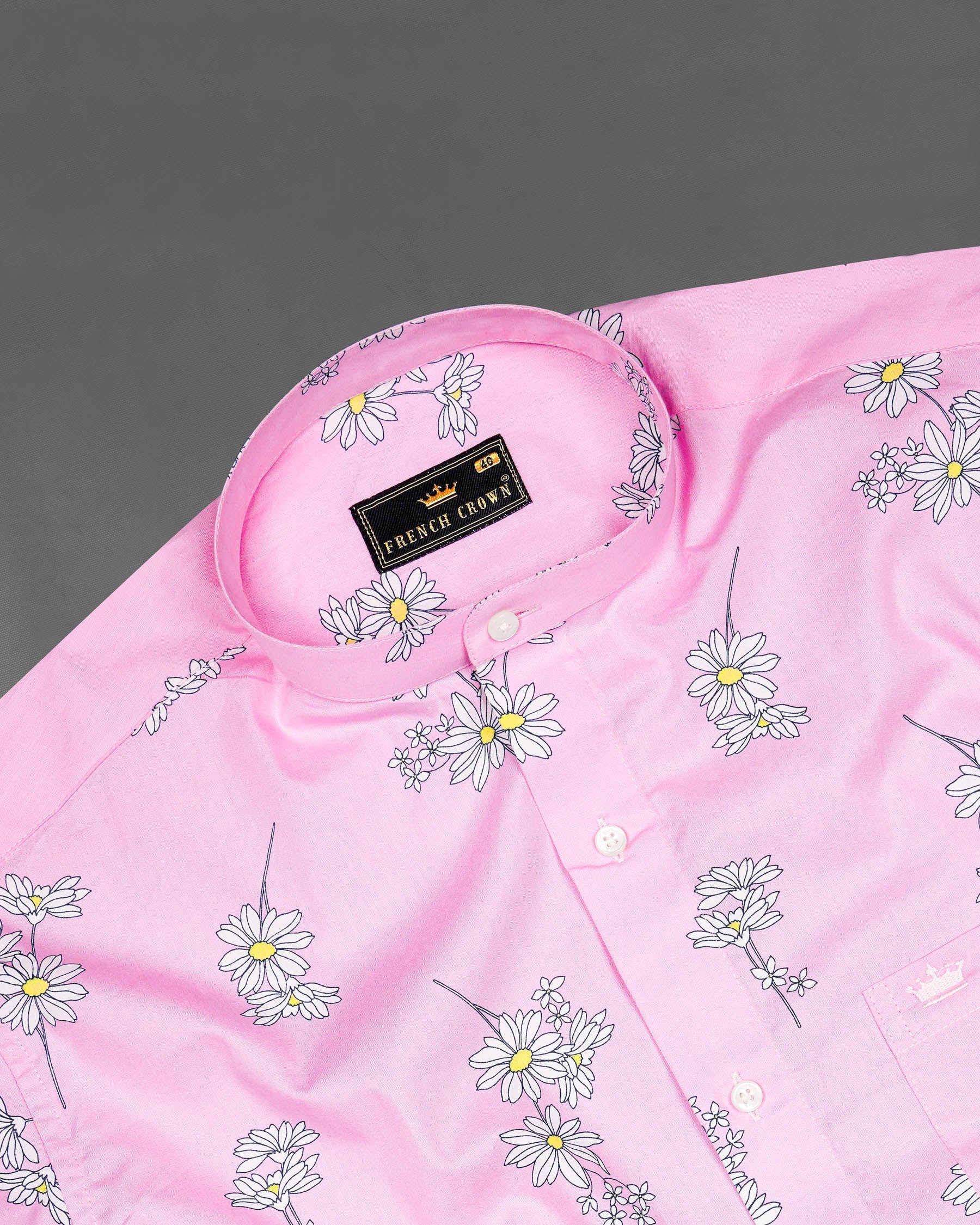 Chantilly Pink Floral Printed Premium Cotton Shirt 7807-M-38, 7807-M-H-38, 7807-M-39, 7807-M-H-39, 7807-M-40, 7807-M-H-40, 7807-M-42, 7807-M-H-42, 7807-M-44, 7807-M-H-44, 7807-M-46, 7807-M-H-46, 7807-M-48, 7807-M-H-48, 7807-M-50, 7807-M-H-50, 7807-M-52, 7807-M-H-52