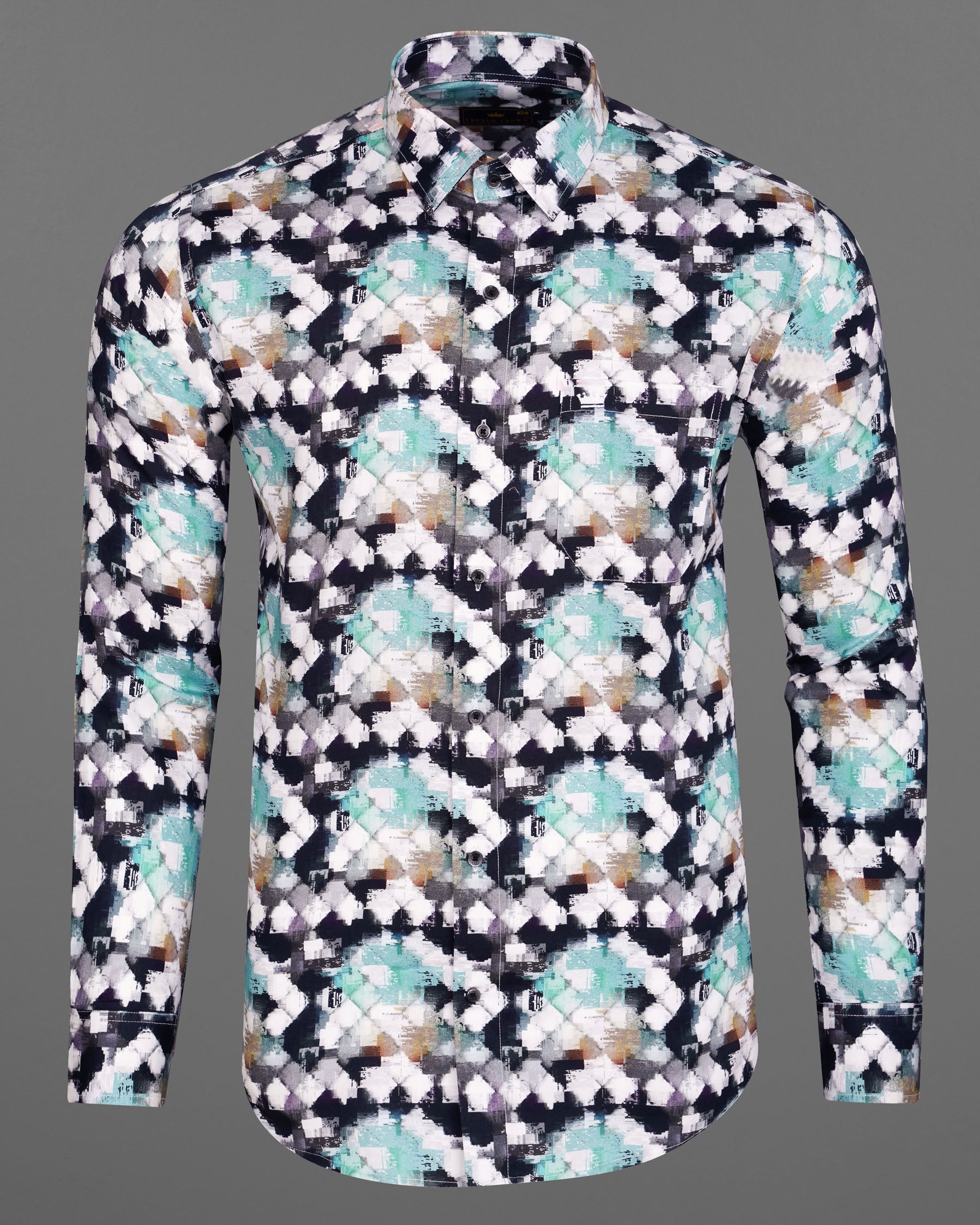 Bright White and Mulled Wine Marble Printed Super Soft Premium Cotton Shirt 7823-BLK-38,7823-BLK-38,7823-BLK-39,7823-BLK-39,7823-BLK-40,7823-BLK-40,7823-BLK-42,7823-BLK-42,7823-BLK-44,7823-BLK-44,7823-BLK-46,7823-BLK-46,7823-BLK-48,7823-BLK-48,7823-BLK-50,7823-BLK-50,7823-BLK-52,7823-BLK-52