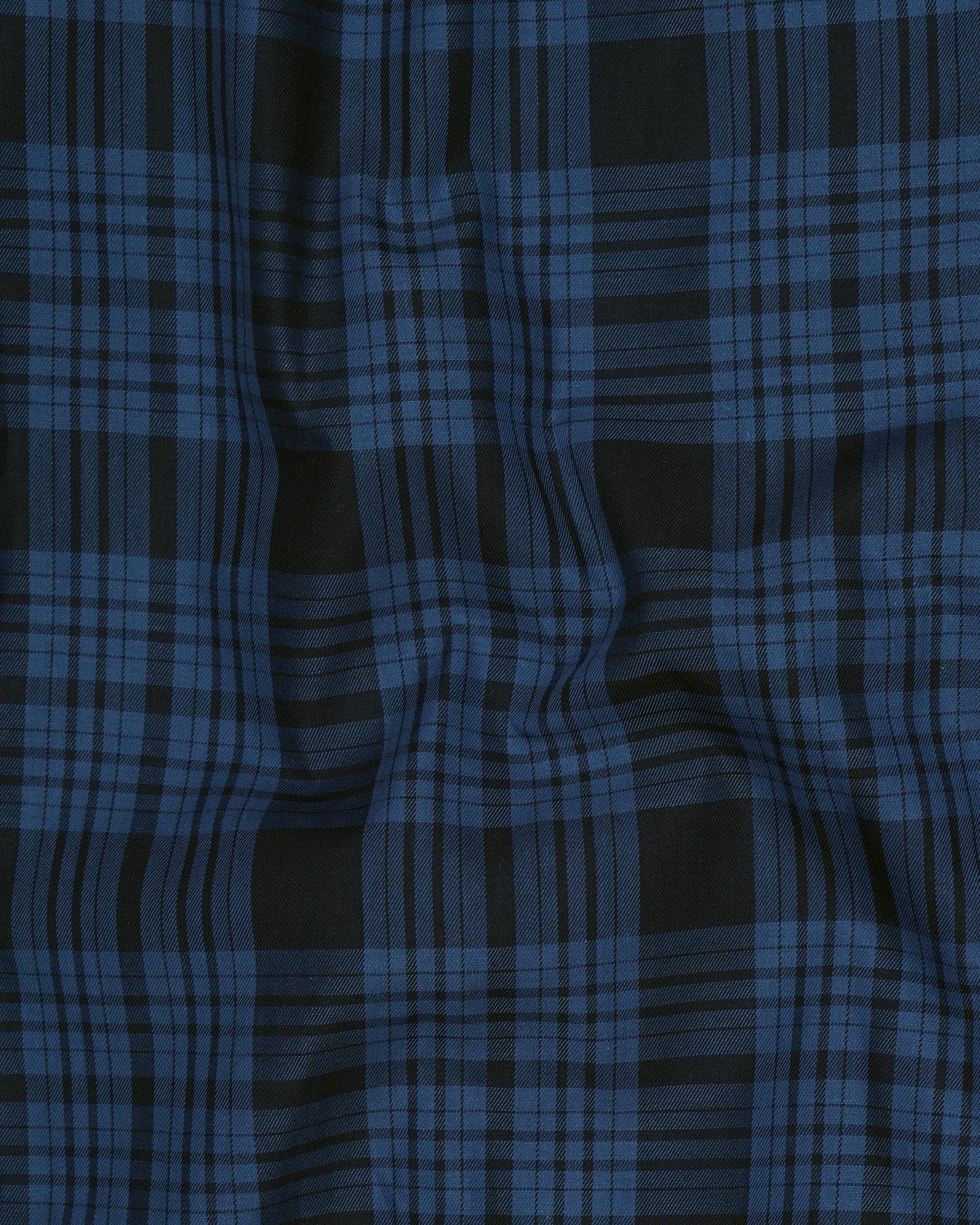 Resolution Blue Plaid Premium Cotton Shirt 7826-BLK-38,7826-BLK-38,7826-BLK-39,7826-BLK-39,7826-BLK-40,7826-BLK-40,7826-BLK-42,7826-BLK-42,7826-BLK-44,7826-BLK-44,7826-BLK-46,7826-BLK-46,7826-BLK-48,7826-BLK-48,7826-BLK-50,7826-BLK-50,7826-BLK-52,7826-BLK-52