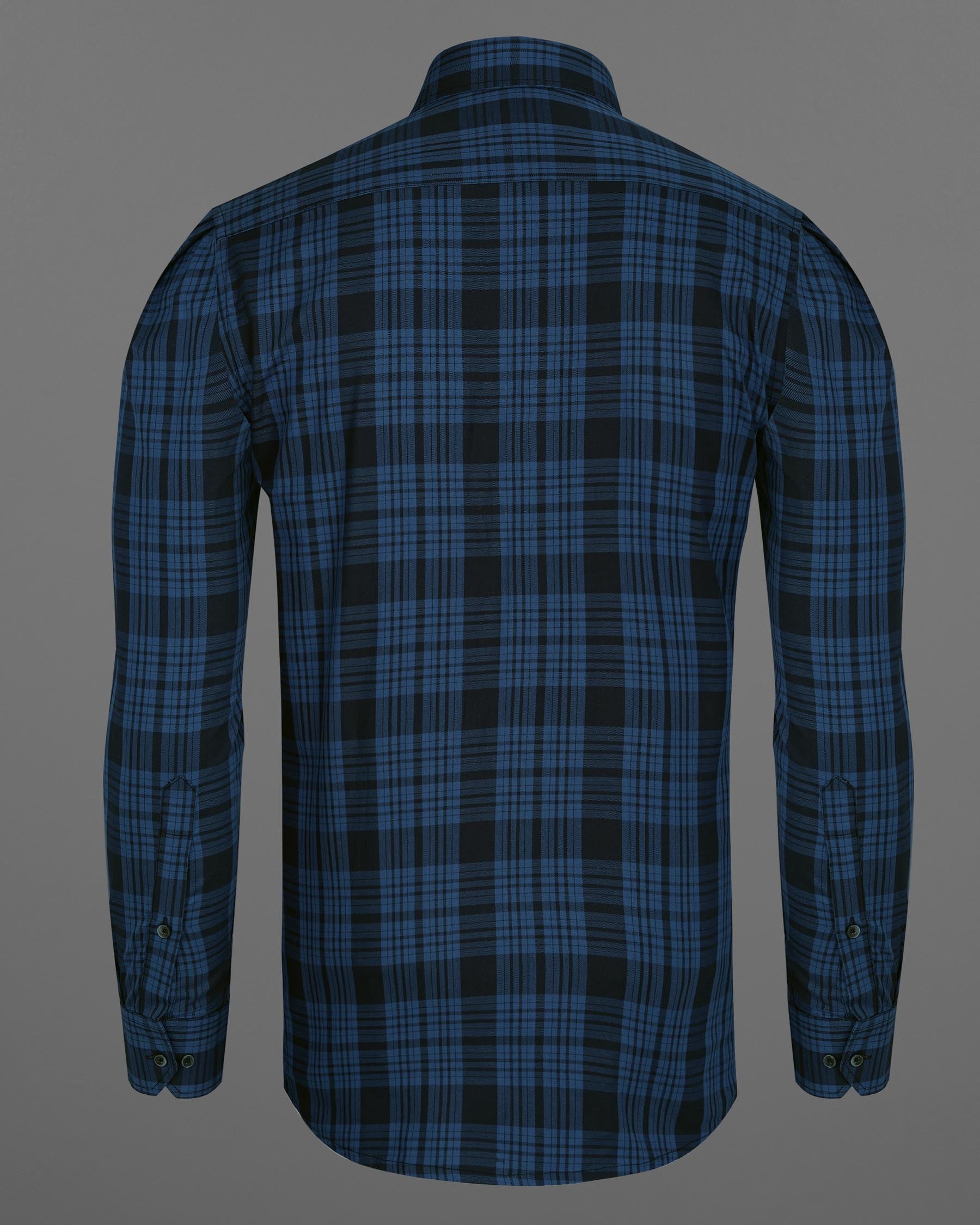 Resolution Blue Plaid Premium Cotton Shirt 7826-BLK-38,7826-BLK-38,7826-BLK-39,7826-BLK-39,7826-BLK-40,7826-BLK-40,7826-BLK-42,7826-BLK-42,7826-BLK-44,7826-BLK-44,7826-BLK-46,7826-BLK-46,7826-BLK-48,7826-BLK-48,7826-BLK-50,7826-BLK-50,7826-BLK-52,7826-BLK-52