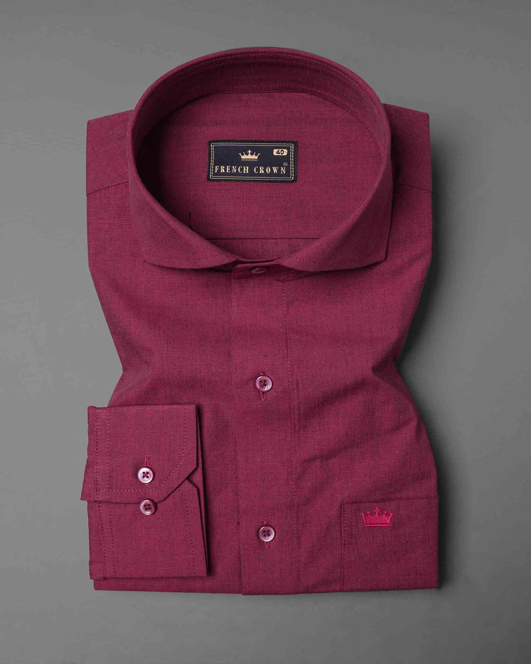 Scarlet Red Chambray Textured Premium Cotton Shirt 7839-CA-MN-38,7839-CA-MN-38,7839-CA-MN-39,7839-CA-MN-39,7839-CA-MN-40,7839-CA-MN-40,7839-CA-MN-42,7839-CA-MN-42,7839-CA-MN-44,7839-CA-MN-44,7839-CA-MN-46,7839-CA-MN-46,7839-CA-MN-48,7839-CA-MN-48,7839-CA-MN-50,7839-CA-MN-50,7839-CA-MN-52,7839-CA-MN-52