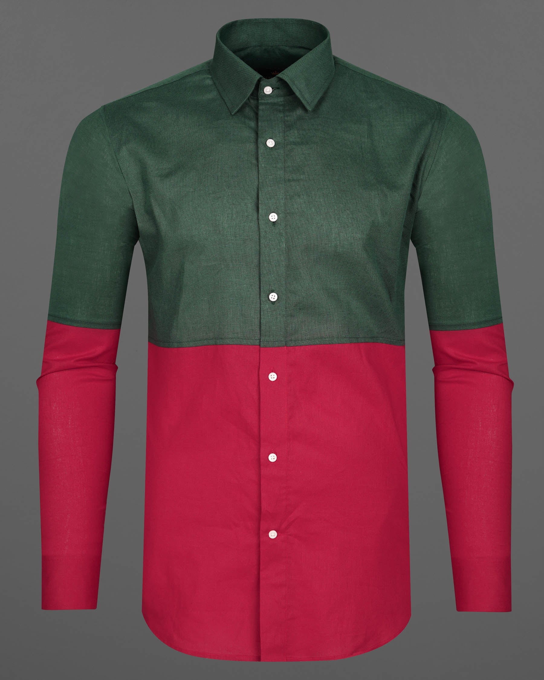 Everglade Green and Cardinal Pink Luxurious Linen Designer Shirt 7850-P117-38,7850-P117-38,7850-P117-39,7850-P117-39,7850-P117-40,7850-P117-40,7850-P117-42,7850-P117-42,7850-P117-44,7850-P117-44,7850-P117-46,7850-P117-46,7850-P117-48,7850-P117-48,7850-P117-50,7850-P117-50,7850-P117-52,7850-P117-52