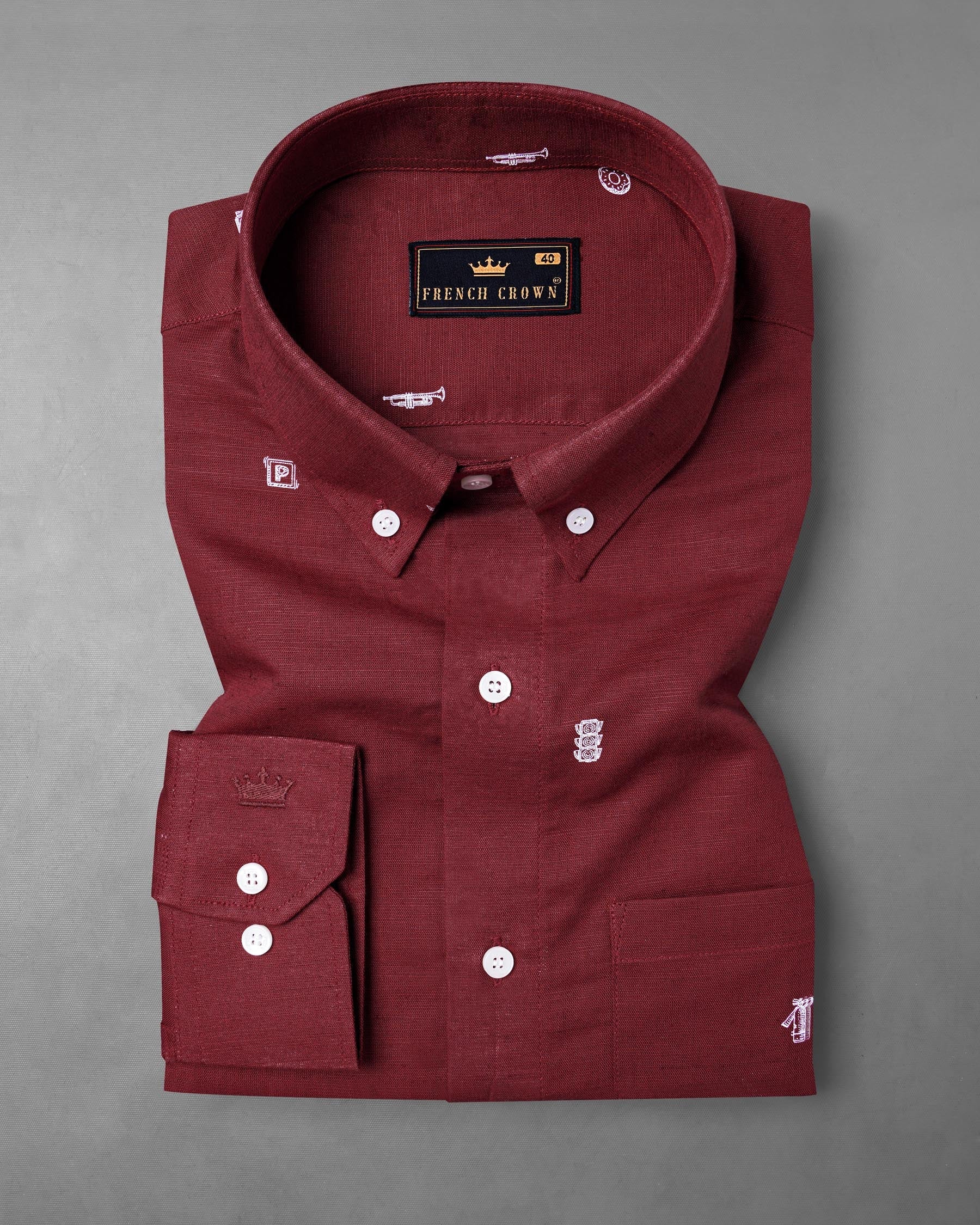 Espresso Red Print Luxurious Linen Shirt 7873-BD -38,7873-BD -H-38,7873-BD -39,7873-BD -H-39,7873-BD -40,7873-BD -H-40,7873-BD -42,7873-BD -H-42,7873-BD -44,7873-BD -H-44,7873-BD -46,7873-BD -H-46,7873-BD -48,7873-BD -H-48,7873-BD -50,7873-BD -H-50,7873-BD -52,7873-BD -H-52