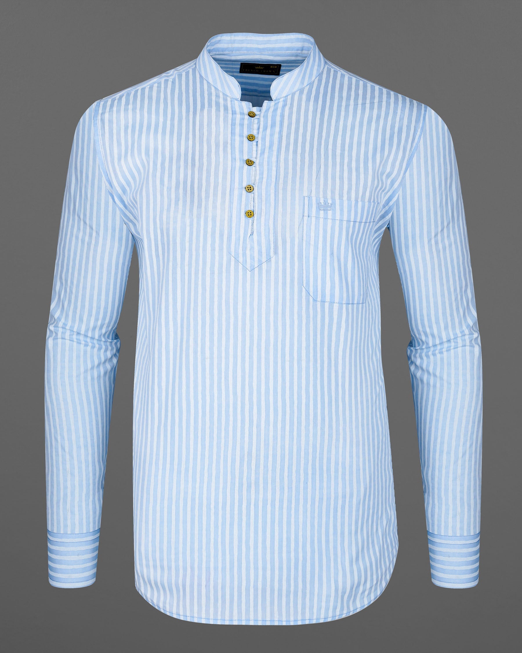 Heather Blue and White Striped Premium Cotton Kurta Shirt 7926-KS-38,7926-KS-H-38,7926-KS-39,7926-KS-H-39,7926-KS-40,7926-KS-H-40,7926-KS-42,7926-KS-H-42,7926-KS-44,7926-KS-H-44,7926-KS-46,7926-KS-H-46,7926-KS-48,7926-KS-H-48,7926-KS-50,7926-KS-H-50,7926-KS-52,7926-KS-H-52