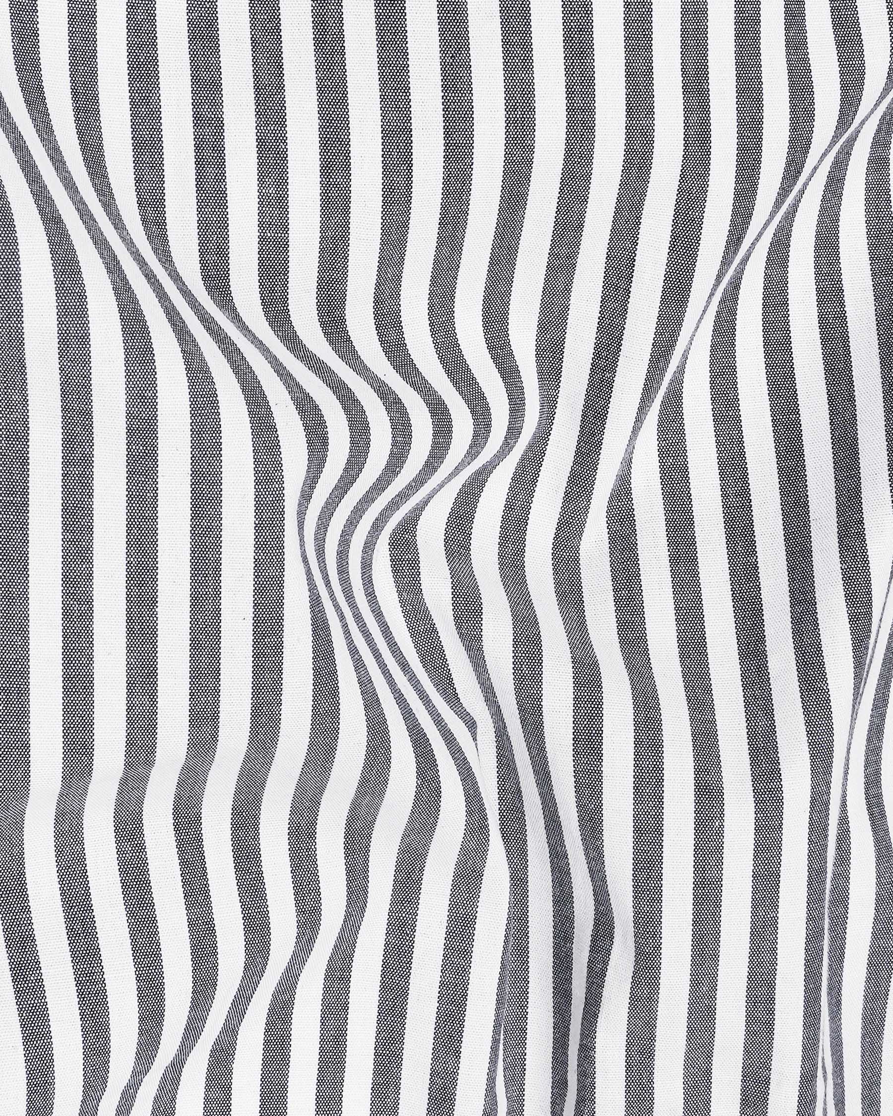 Dolphin Gray and White Striped Premium Cotton Shirt 7966-38,7966-H-38,7966-39,7966-H-39,7966-40,7966-H-40,7966-42,7966-H-42,7966-44,7966-H-44,7966-46,7966-H-46,7966-48,7966-H-48,7966-50,7966-H-50,7966-52,7966-H-52