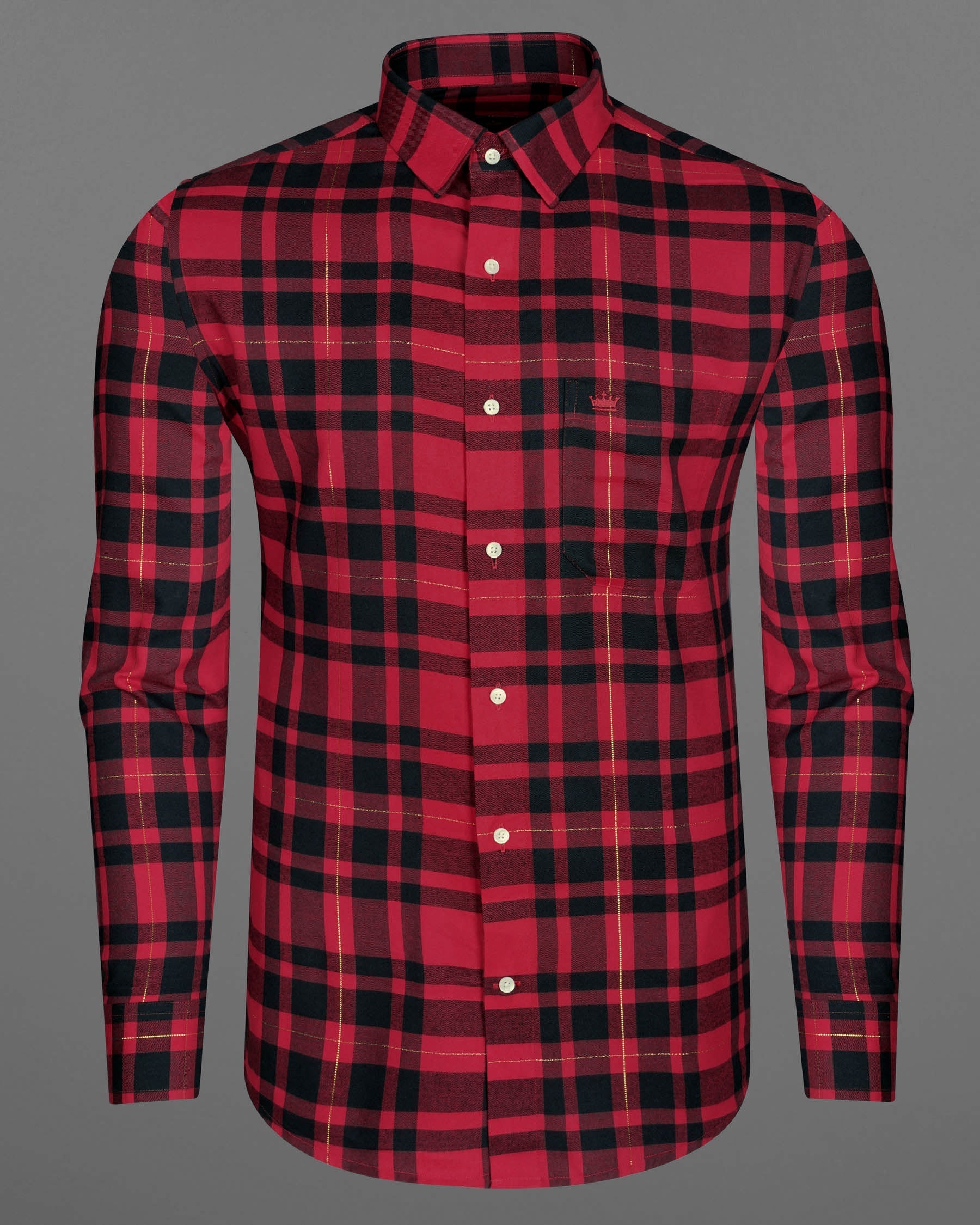 Vivid Auburn Red Plaid Flannel Premium Cotton Shirt 7971-38,7971-H-38,7971-39,7971-H-39,7971-40,7971-H-40,7971-42,7971-H-42,7971-44,7971-H-44,7971-46,7971-H-46,7971-48,7971-H-48,7971-50,7971-H-50,7971-52,7971-H-52