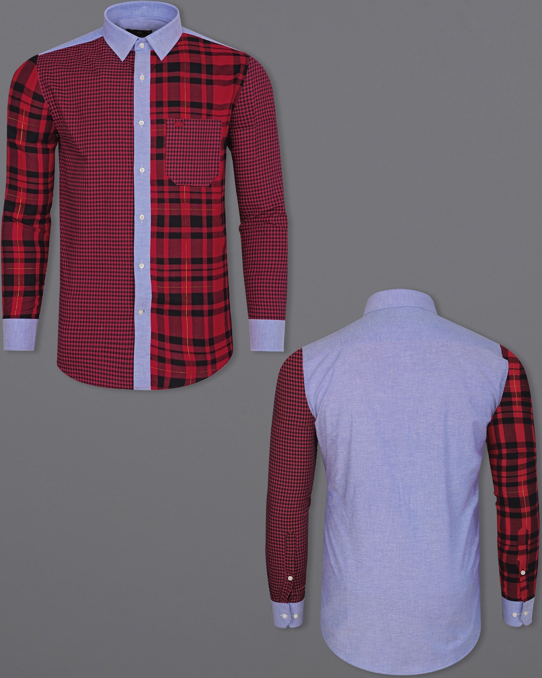 Vivid Red Twill Checkered Premium Cotton Designer Shirt 7989-P101-38,7989-P101-H-38,7989-P101-39,7989-P101-H-39,7989-P101-40,7989-P101-H-40,7989-P101-42,7989-P101-H-42,7989-P101-44,7989-P101-H-44,7989-P101-46,7989-P101-H-46,7989-P101-48,7989-P101-H-48,7989-P101-50,7989-P101-H-50,7989-P101-52,7989-P101-H-52