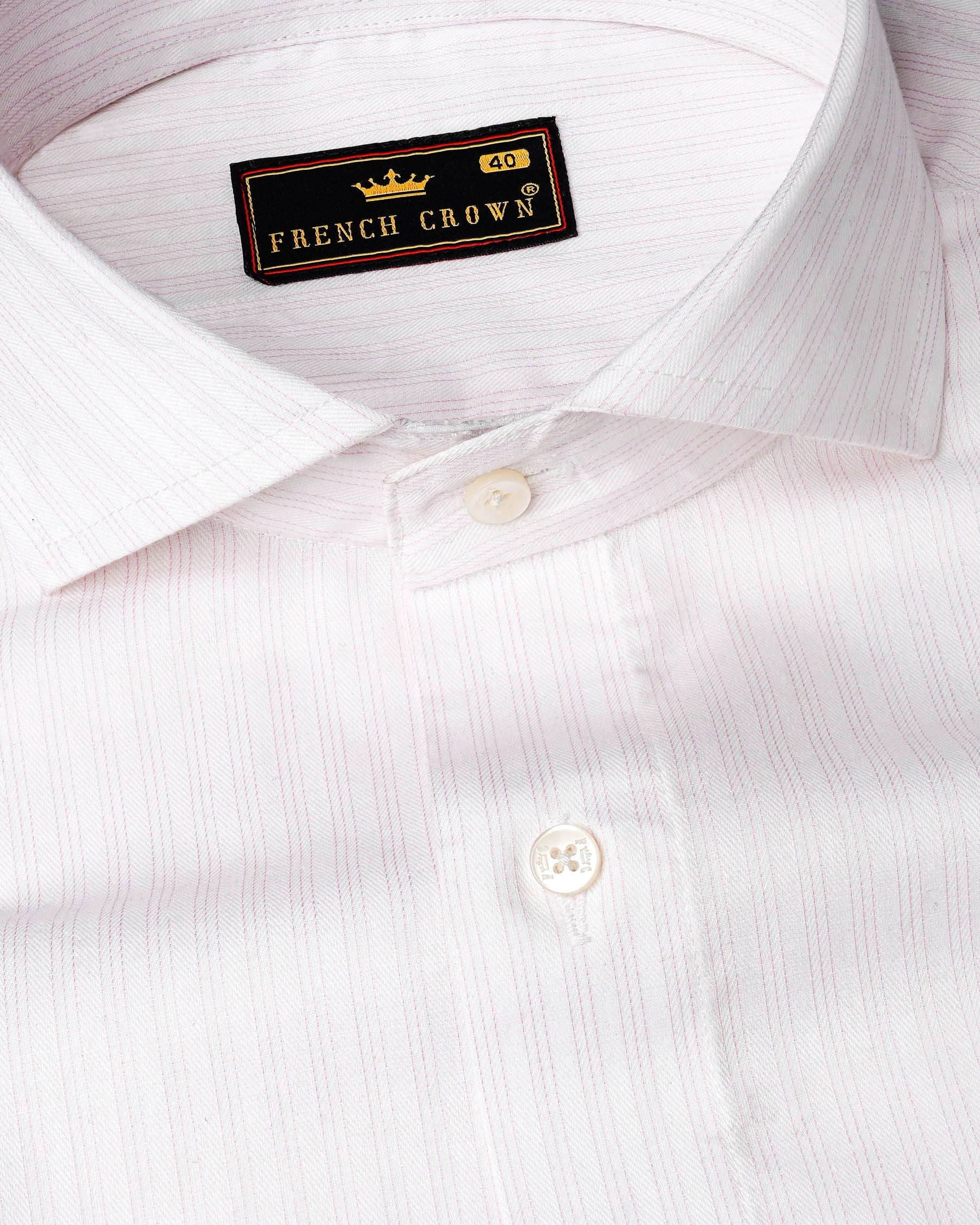 Bright White and Maverick Pink Twill Pinstriped Premium Cotton Shirt  7996-CA-38,7996-CA-H-38,7996-CA-39,7996-CA-H-39,7996-CA-40,7996-CA-H-40,7996-CA-42,7996-CA-H-42,7996-CA-44,7996-CA-H-44,7996-CA-46,7996-CA-H-46,7996-CA-48,7996-CA-H-48,7996-CA-50,7996-CA-H-50,7996-CA-52,7996-CA-H-52