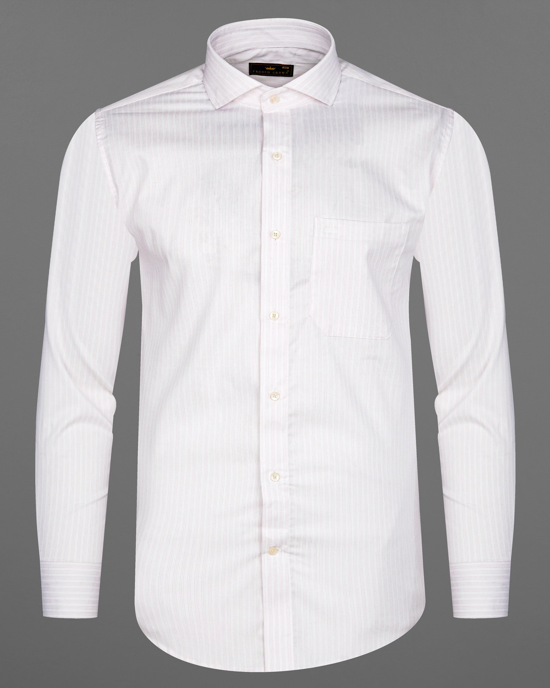 Bright White and Maverick Pink Twill Pinstriped Premium Cotton Shirt  7996-CA-38,7996-CA-H-38,7996-CA-39,7996-CA-H-39,7996-CA-40,7996-CA-H-40,7996-CA-42,7996-CA-H-42,7996-CA-44,7996-CA-H-44,7996-CA-46,7996-CA-H-46,7996-CA-48,7996-CA-H-48,7996-CA-50,7996-CA-H-50,7996-CA-52,7996-CA-H-52