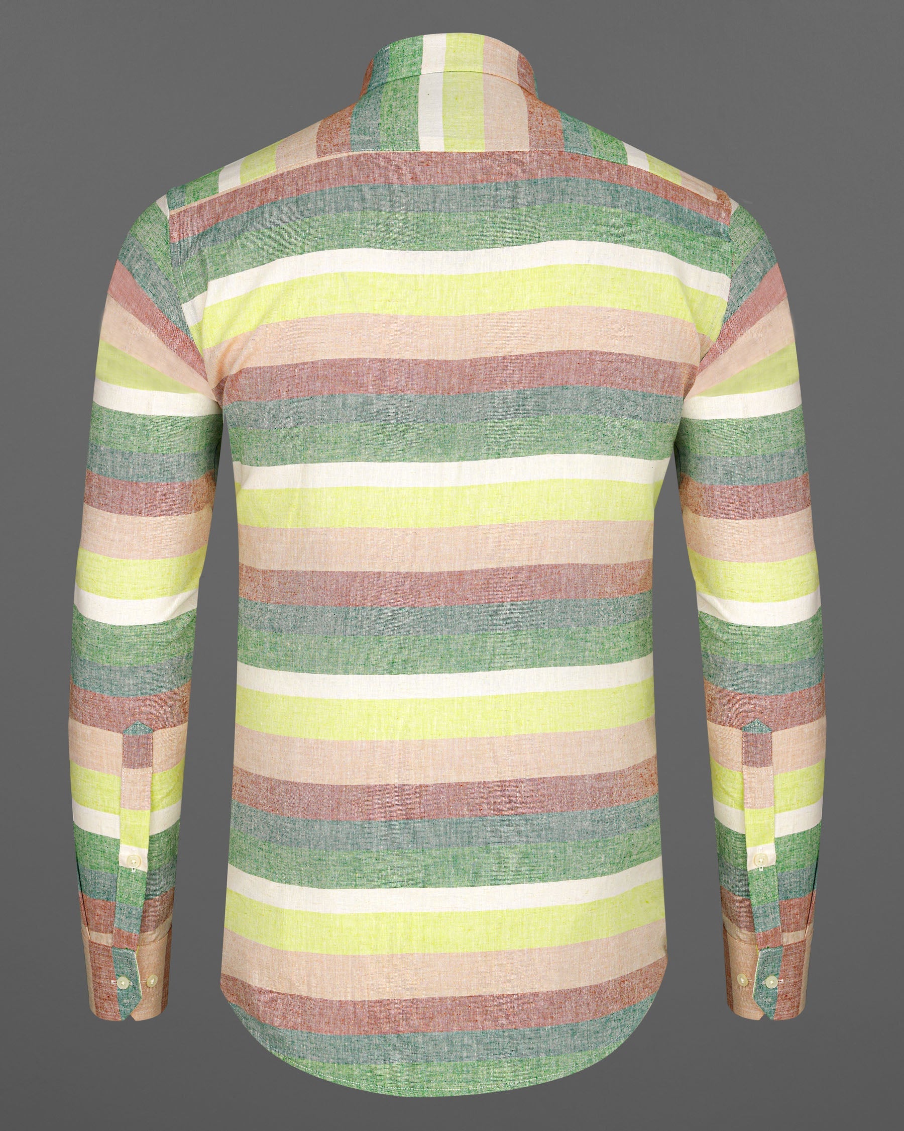 Mint Julep Light Yellow with Oriental Baby Pink Multicolour Striped Luxurious Linen Shirt 7997-BD-38,7997-BD-H-38,7997-BD-39,7997-BD-H-39,7997-BD-40,7997-BD-H-40,7997-BD-42,7997-BD-H-42,7997-BD-44,7997-BD-H-44,7997-BD-46,7997-BD-H-46,7997-BD-48,7997-BD-H-48,7997-BD-50,7997-BD-H-50,7997-BD-52,7997-BD-H-52