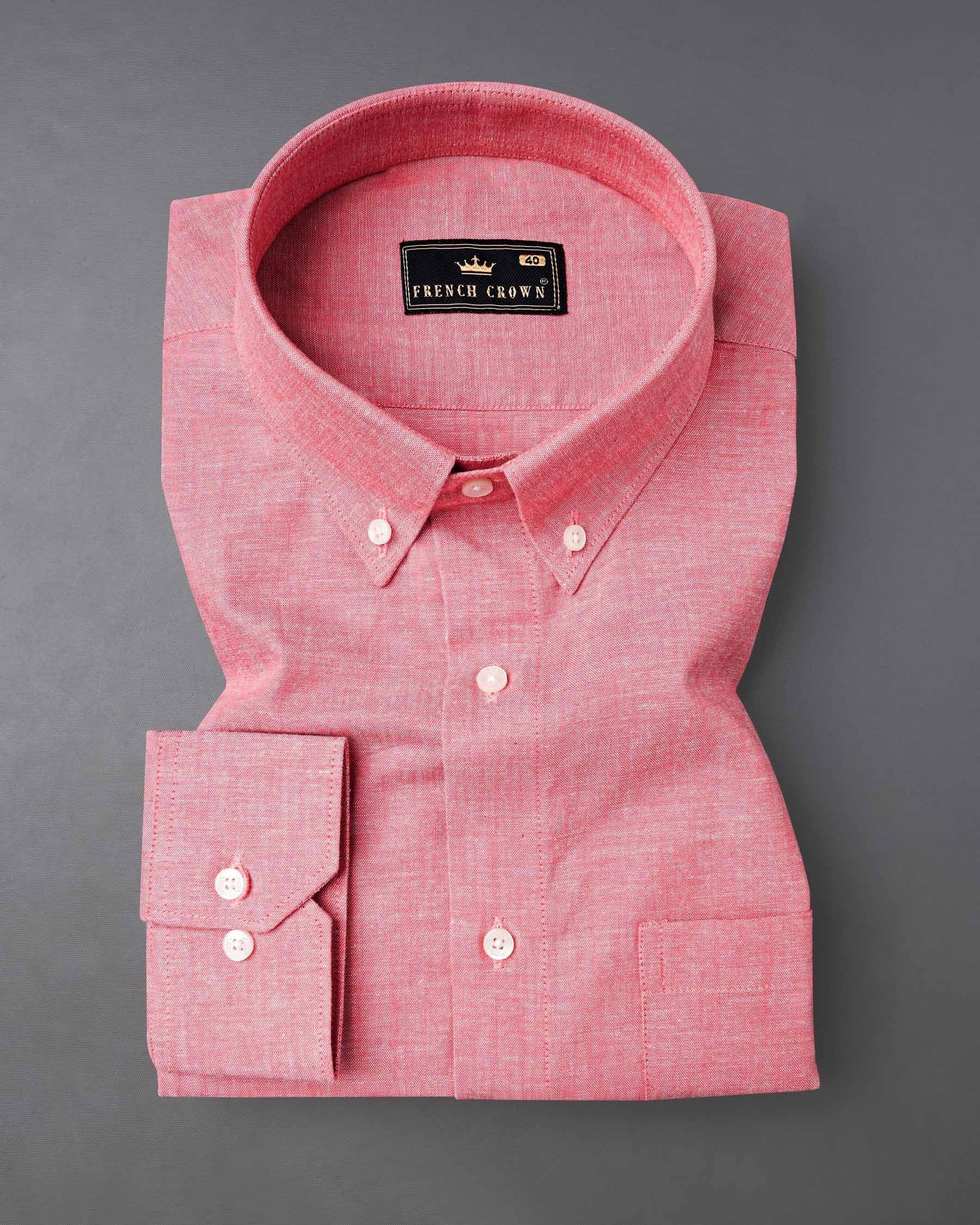 Charm Pink Royal Oxford Shirt