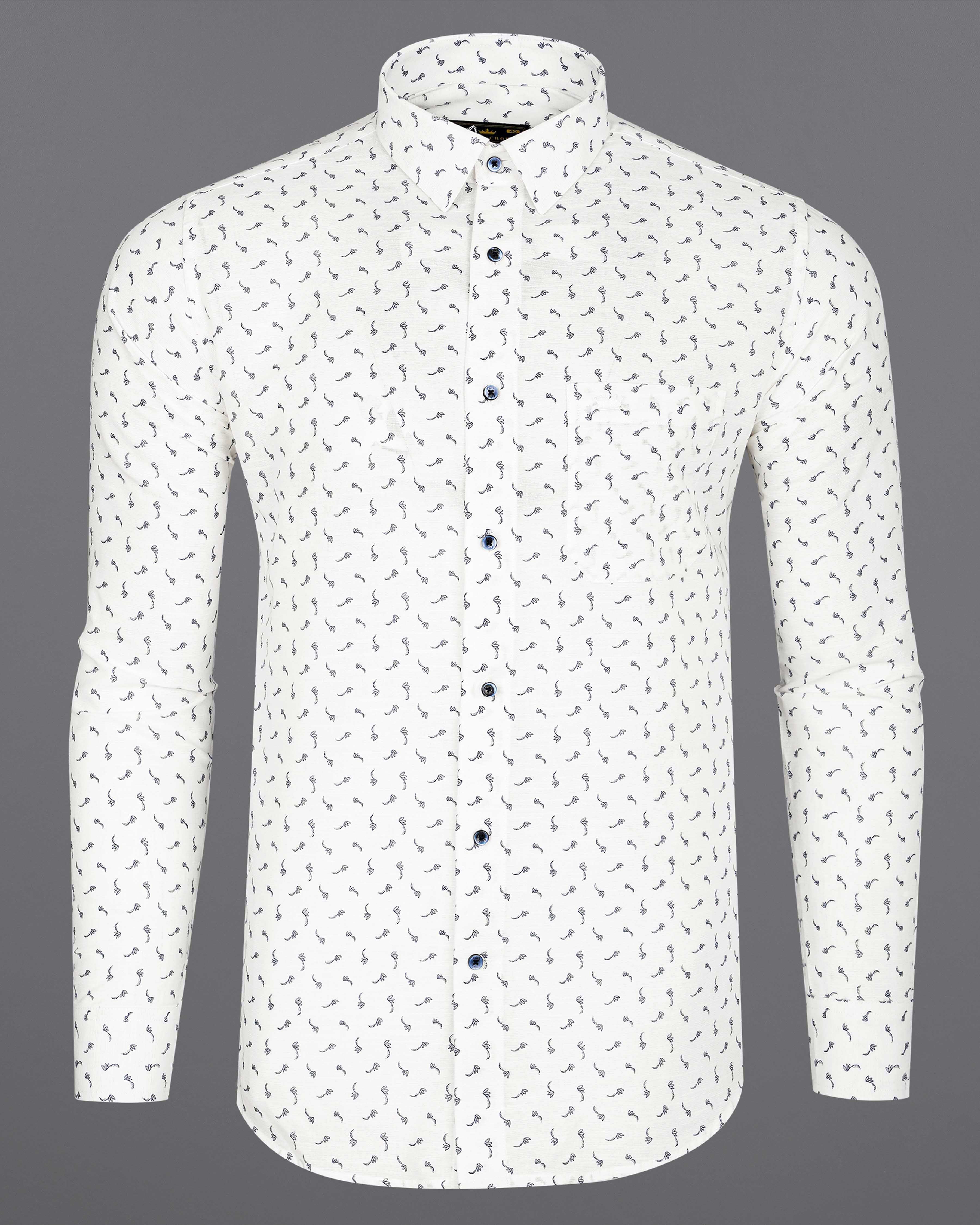 Bright White Printed Luxurious Linen Shirt 8030-BLE-38,8030-BLE-38,8030-BLE-39,8030-BLE-39,8030-BLE-40,8030-BLE-40,8030-BLE-42,8030-BLE-42,8030-BLE-44,8030-BLE-44,8030-BLE-46,8030-BLE-46,8030-BLE-48,8030-BLE-48,8030-BLE-50,8030-BLE-50,8030-BLE-52,8030-BLE-52