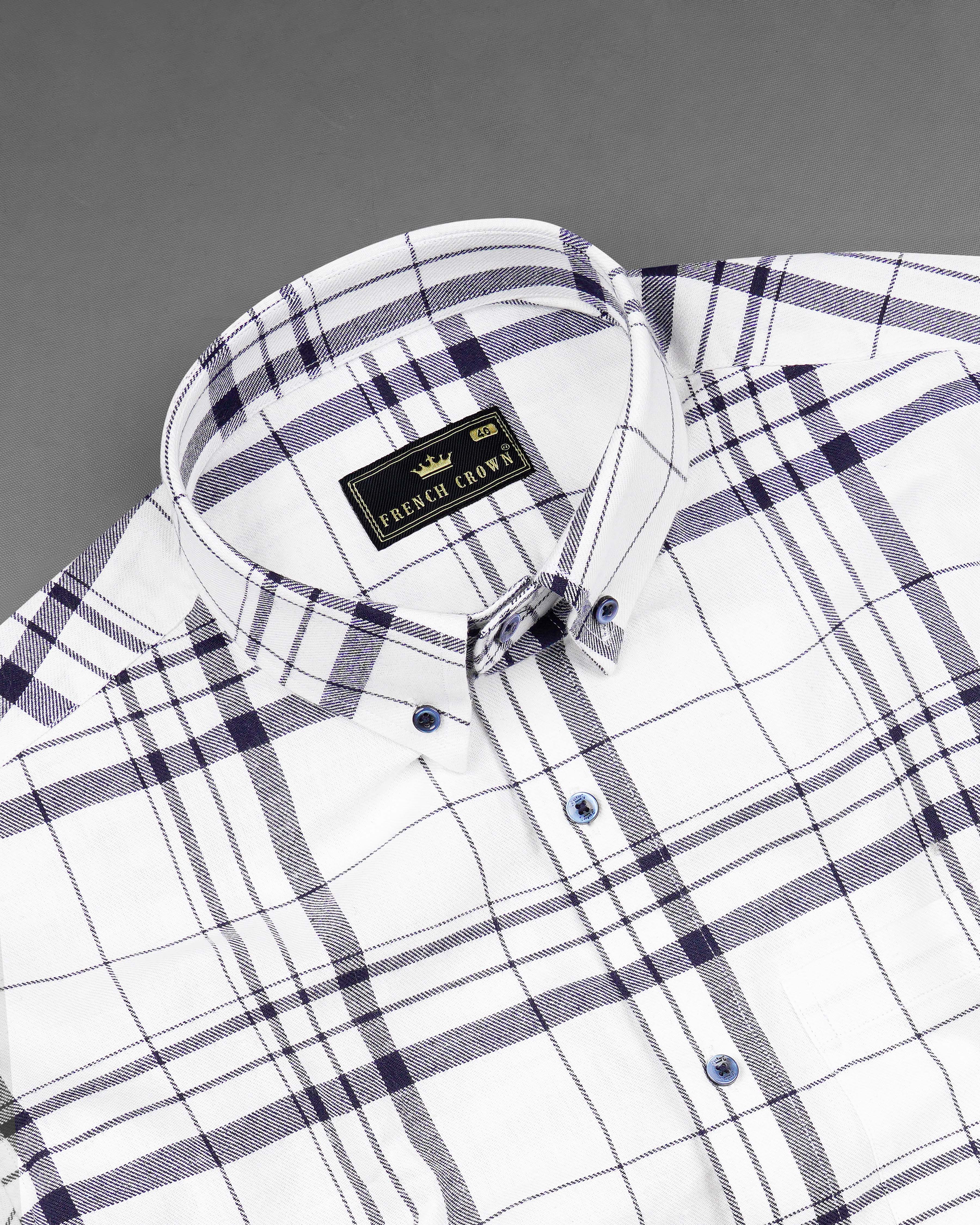 Bright White with Jaguar Navy Blue Twill Plaid Premium Cotton Shirt 8077-BD-BLE-38,8077-BD-BLE-H-38,8077-BD-BLE-39,8077-BD-BLE-H-39,8077-BD-BLE-40,8077-BD-BLE-H-40,8077-BD-BLE-42,8077-BD-BLE-H-42,8077-BD-BLE-44,8077-BD-BLE-H-44,8077-BD-BLE-46,8077-BD-BLE-H-46,8077-BD-BLE-48,8077-BD-BLE-H-48,8077-BD-BLE-50,8077-BD-BLE-H-50,8077-BD-BLE-52,8077-BD-BLE-H-52