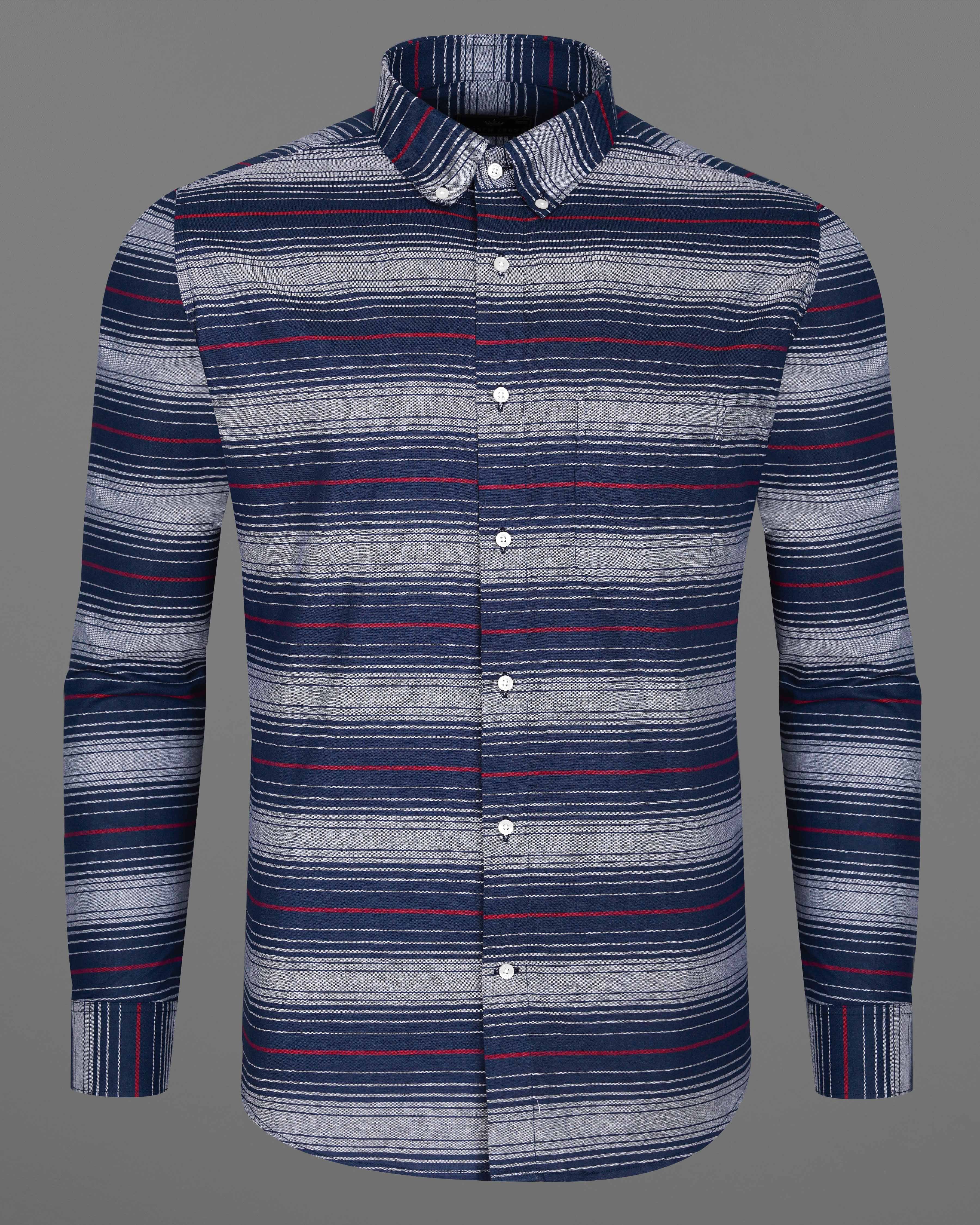 Bunting Navy Blue with Bright White and Cardinal Red Striped Royal Oxford Shirt 8088-BD-38, 8088-BD-H-38, 8088-BD-39, 8088-BD-H-39, 8088-BD-40, 8088-BD-H-40, 8088-BD-42, 8088-BD-H-42, 8088-BD-44, 8088-BD-H-44, 8088-BD-46, 8088-BD-H-46, 8088-BD-48, 8088-BD-H-48, 8088-BD-50, 8088-BD-H-50, 8088-BD-52, 8088-BD-H-52