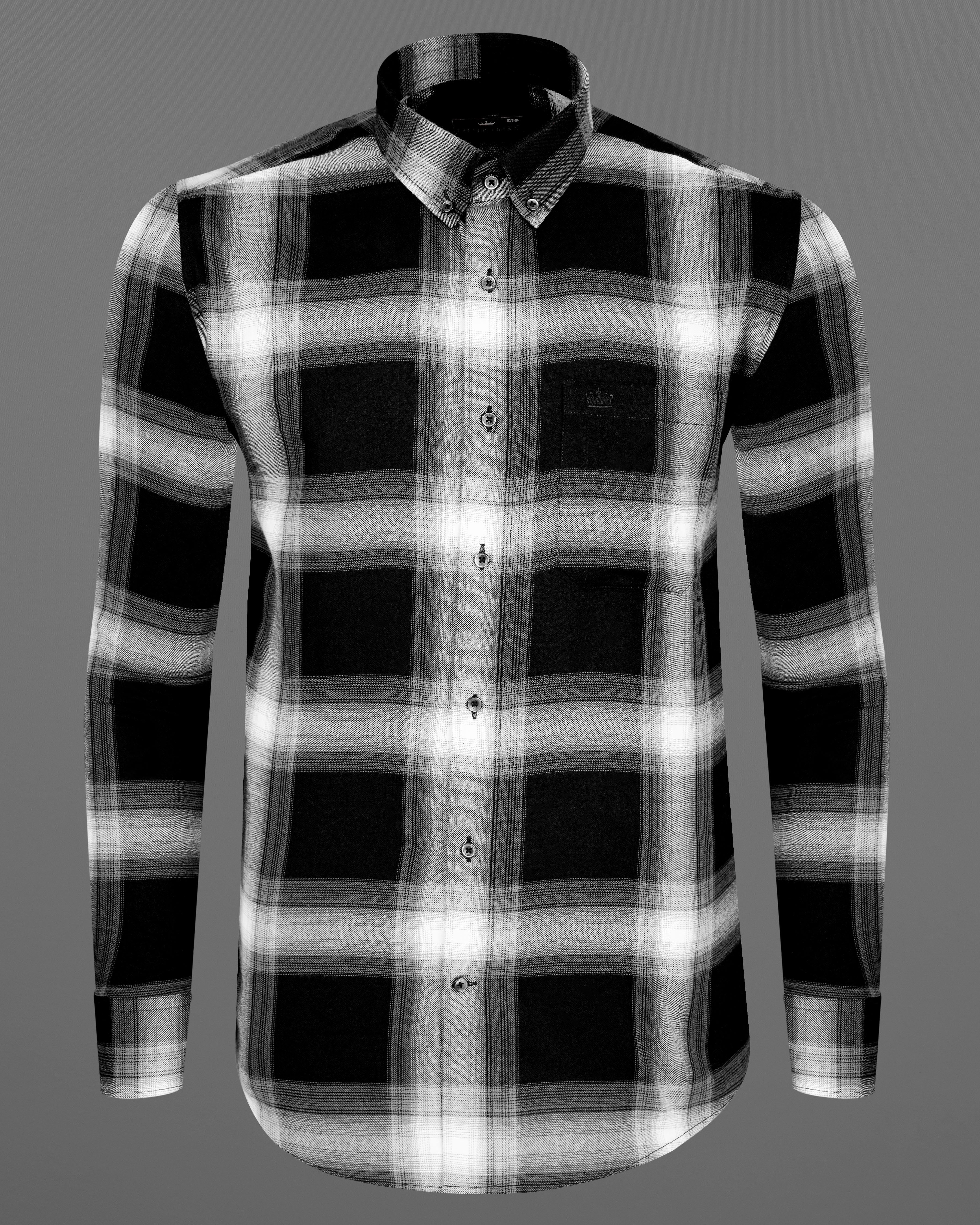 Jade Black and White Plaid Flannel Shirt 8100-BD-BLK-38, 8100-BD-BLK-H-38, 8100-BD-BLK-39, 8100-BD-BLK-H-39, 8100-BD-BLK-40, 8100-BD-BLK-H-40, 8100-BD-BLK-42, 8100-BD-BLK-H-42, 8100-BD-BLK-44, 8100-BD-BLK-H-44, 8100-BD-BLK-46, 8100-BD-BLK-H-46, 8100-BD-BLK-48, 8100-BD-BLK-H-48, 8100-BD-BLK-50, 8100-BD-BLK-H-50, 8100-BD-BLK-52, 8100-BD-BLK-H-52