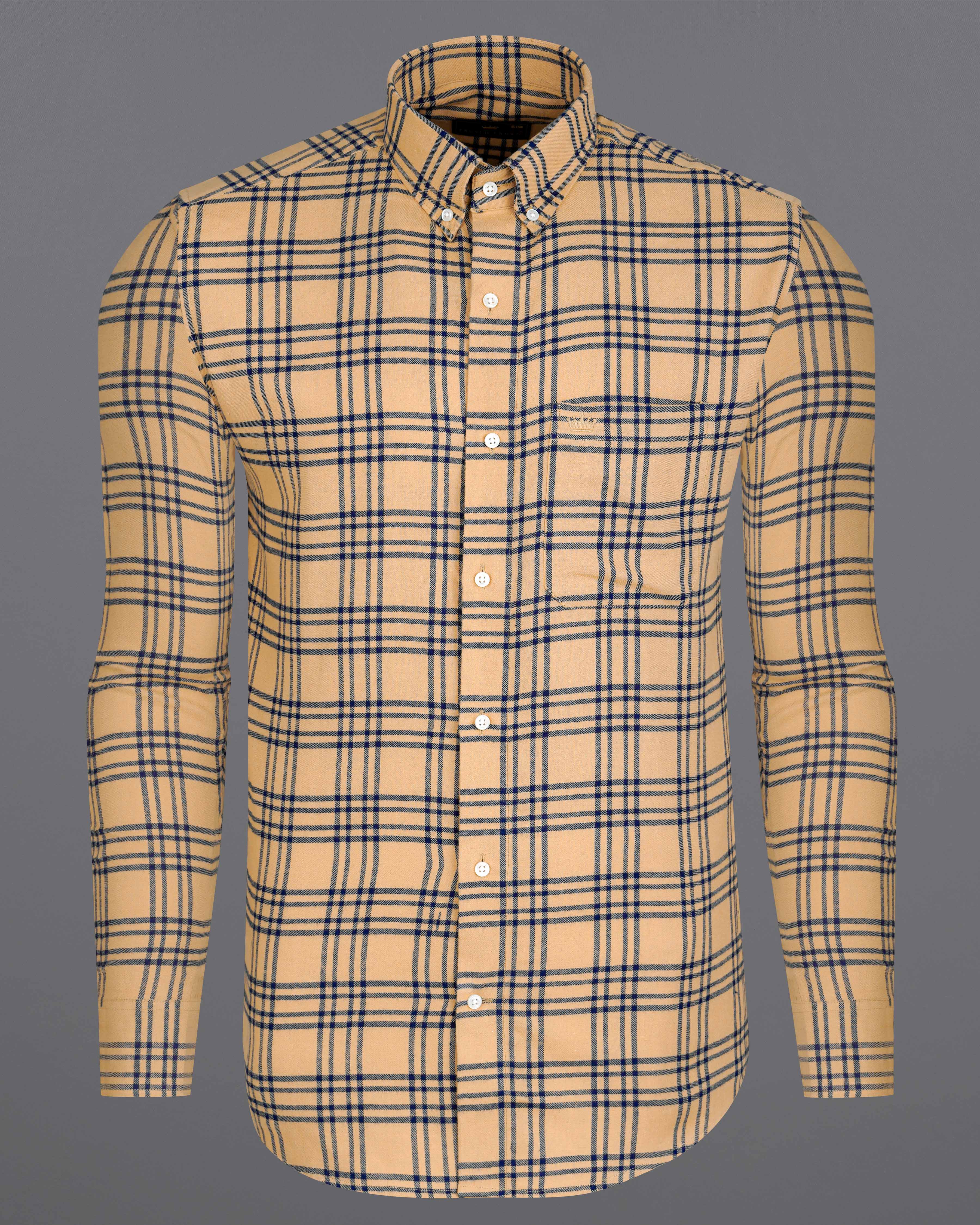 Tumbleweed Brown with Midnight Blue Twill Plaid Premium Cotton Shirt 8109-BD-38, 8109-BD-H-38, 8109-BD-39, 8109-BD-H-39, 8109-BD-40, 8109-BD-H-40, 8109-BD-42, 8109-BD-H-42, 8109-BD-44, 8109-BD-H-44, 8109-BD-46, 8109-BD-H-46, 8109-BD-48, 8109-BD-H-48, 8109-BD-50, 8109-BD-H-50, 8109-BD-52, 8109-BD-H-52