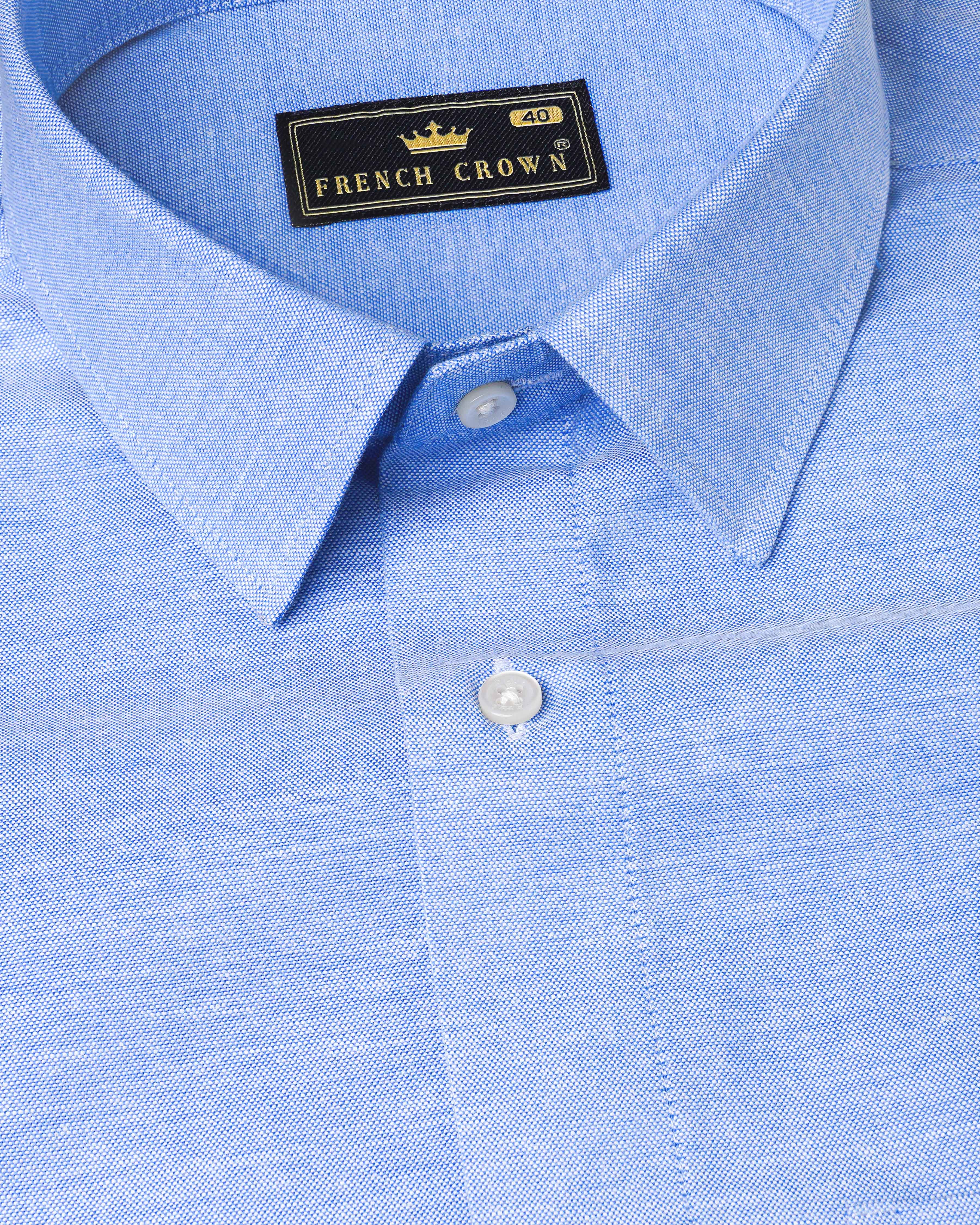 Periwinkle Blue Royal Oxford Shirt 8116-38, 8116-H-38, 8116-39, 8116-H-39, 8116-40, 8116-H-40, 8116-42, 8116-H-42, 8116-44, 8116-H-44, 8116-46, 8116-H-46, 8116-48, 8116-H-48, 8116-50, 8116-H-50, 8116-52, 8116-H-52