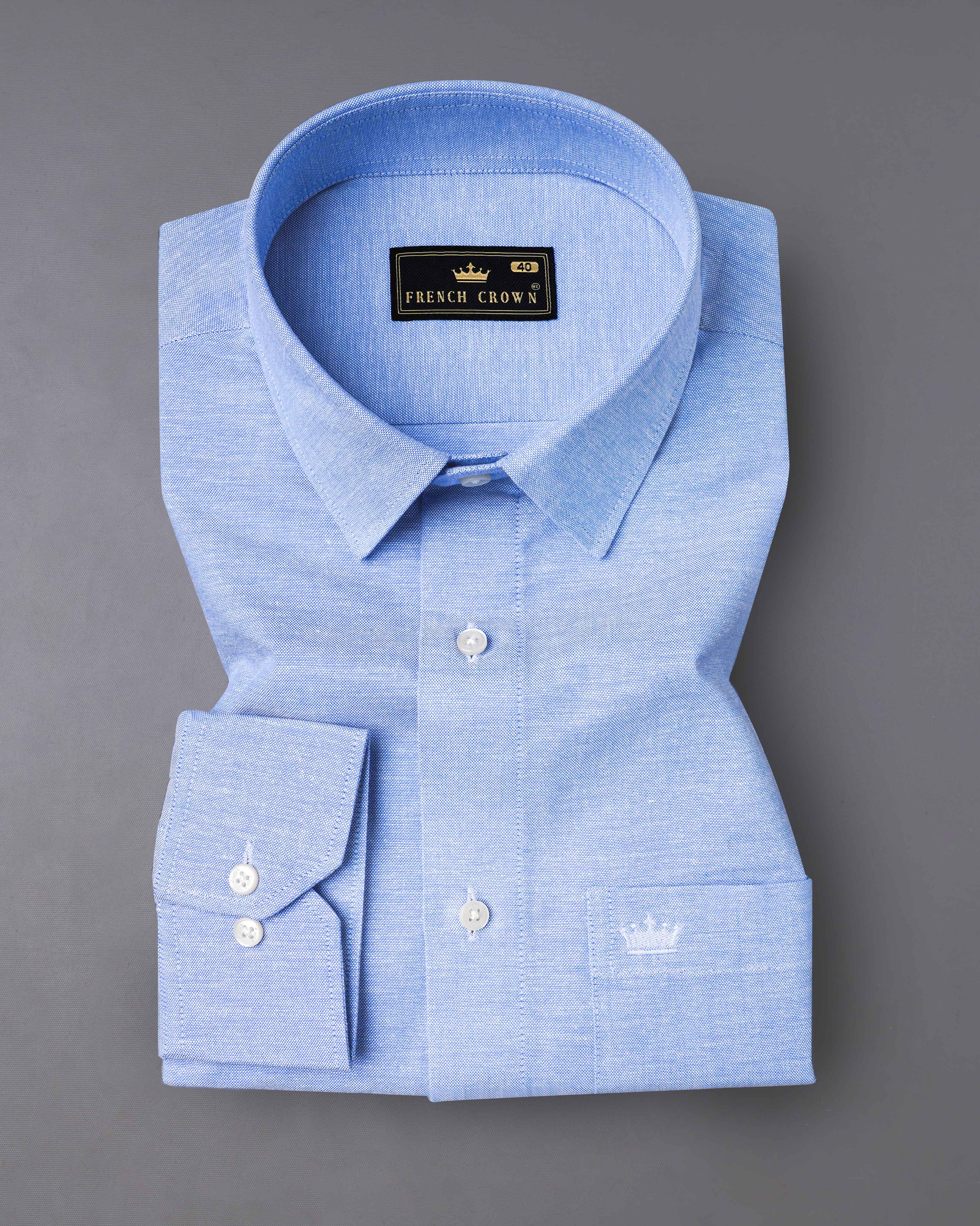 Periwinkle Blue Royal Oxford Shirt 8116-38, 8116-H-38, 8116-39, 8116-H-39, 8116-40, 8116-H-40, 8116-42, 8116-H-42, 8116-44, 8116-H-44, 8116-46, 8116-H-46, 8116-48, 8116-H-48, 8116-50, 8116-H-50, 8116-52, 8116-H-52