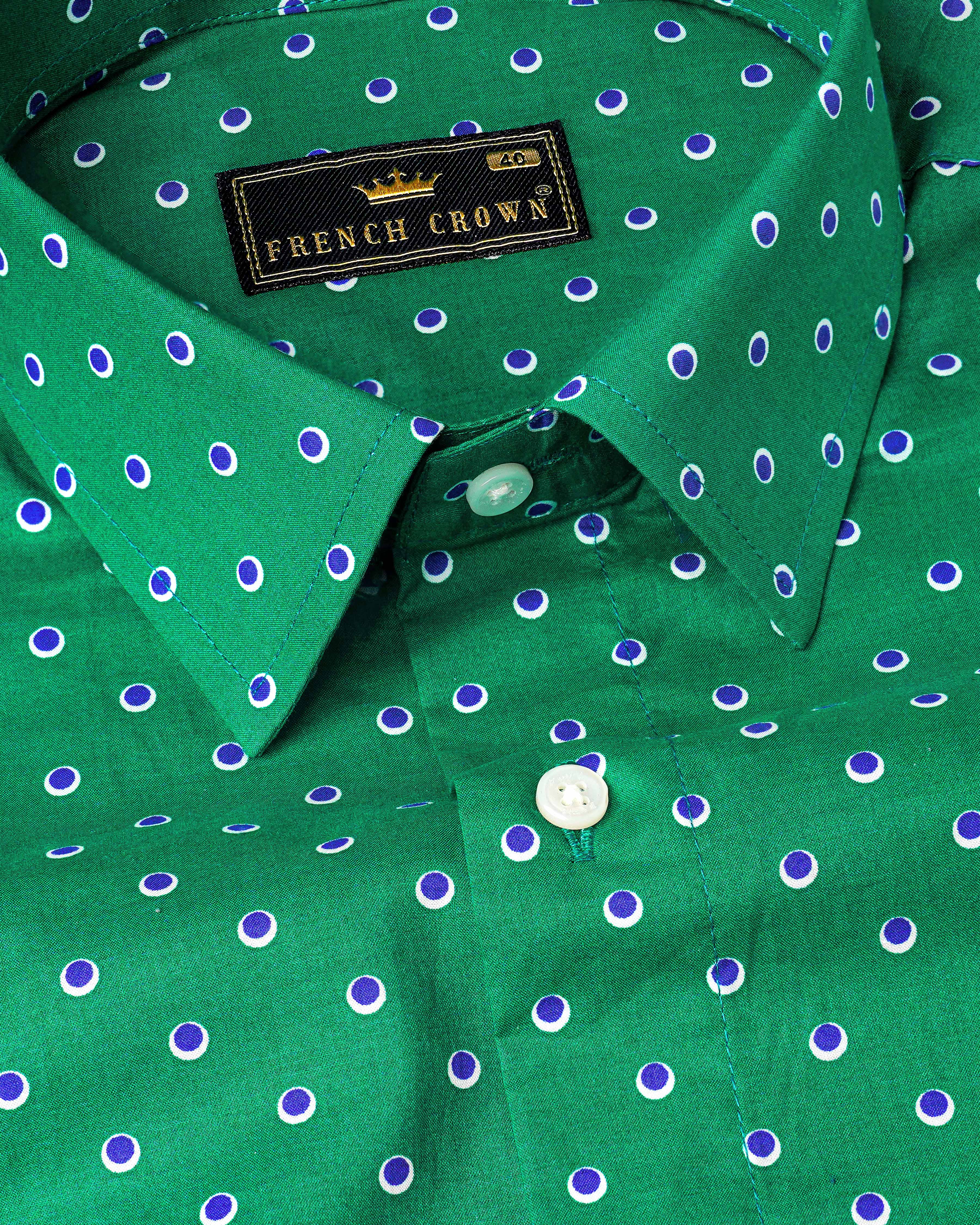 Eucalyptus Green Evil Eye Printed Premium Cotton Shirt 8131-38, 8131-H-38, 8131-39, 8131-H-39, 8131-40, 8131-H-40, 8131-42, 8131-H-42, 8131-44, 8131-H-44, 8131-46, 8131-H-46, 8131-48, 8131-H-48, 8131-50, 8131-H-50, 8131-52, 8131-H-52