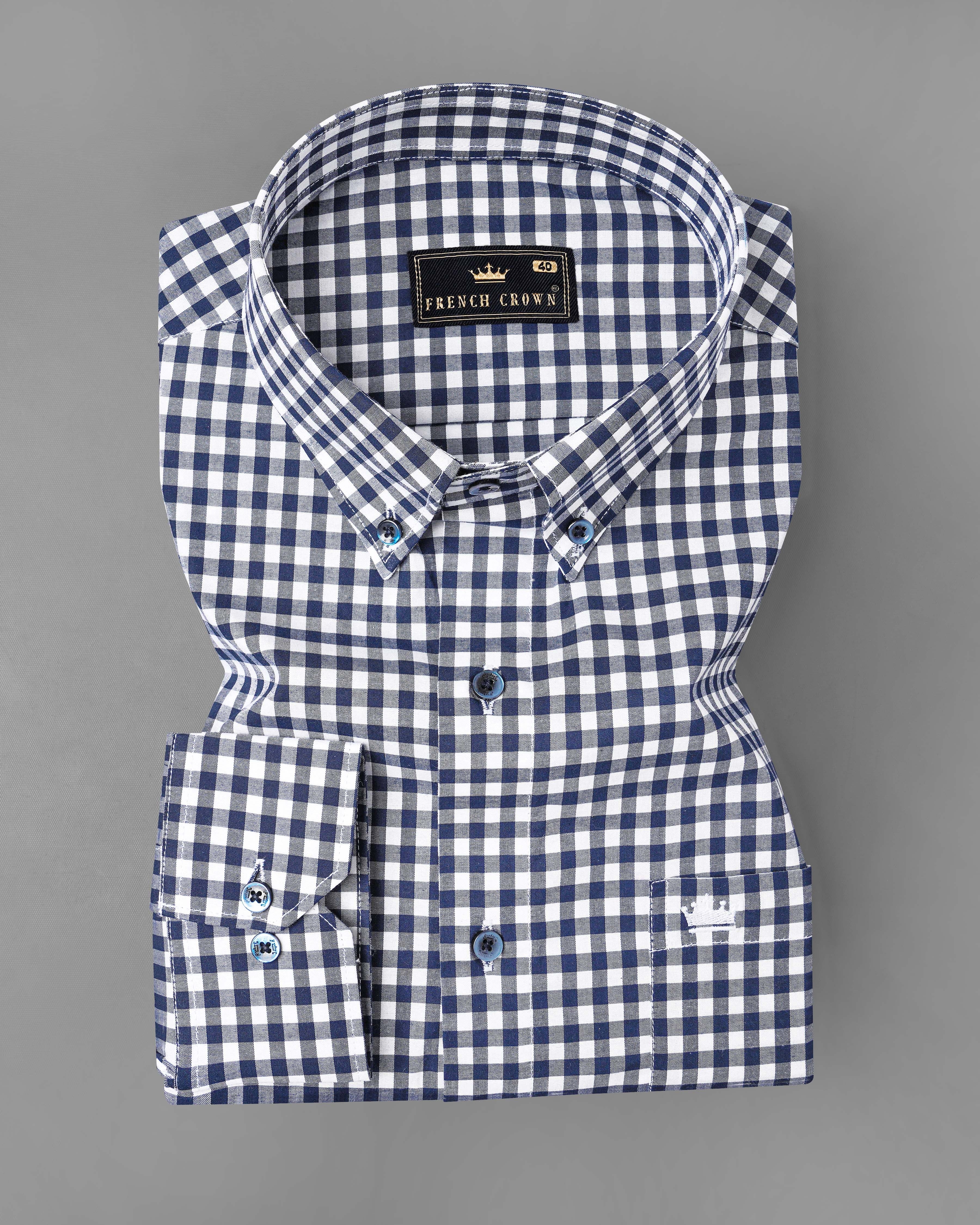 Bright White and Ebony Clay Blue Gingham Premium Cotton Shirt 8163-BD-BLE-38, 8163-BD-BLE-H-38, 8163-BD-BLE-39, 8163-BD-BLE-H-39, 8163-BD-BLE-40, 8163-BD-BLE-H-40, 8163-BD-BLE-42, 8163-BD-BLE-H-42, 8163-BD-BLE-44, 8163-BD-BLE-H-44, 8163-BD-BLE-46, 8163-BD-BLE-H-46, 8163-BD-BLE-48, 8163-BD-BLE-H-48, 8163-BD-BLE-50, 8163-BD-BLE-H-50, 8163-BD-BLE-52, 8163-BD-BLE-H-52