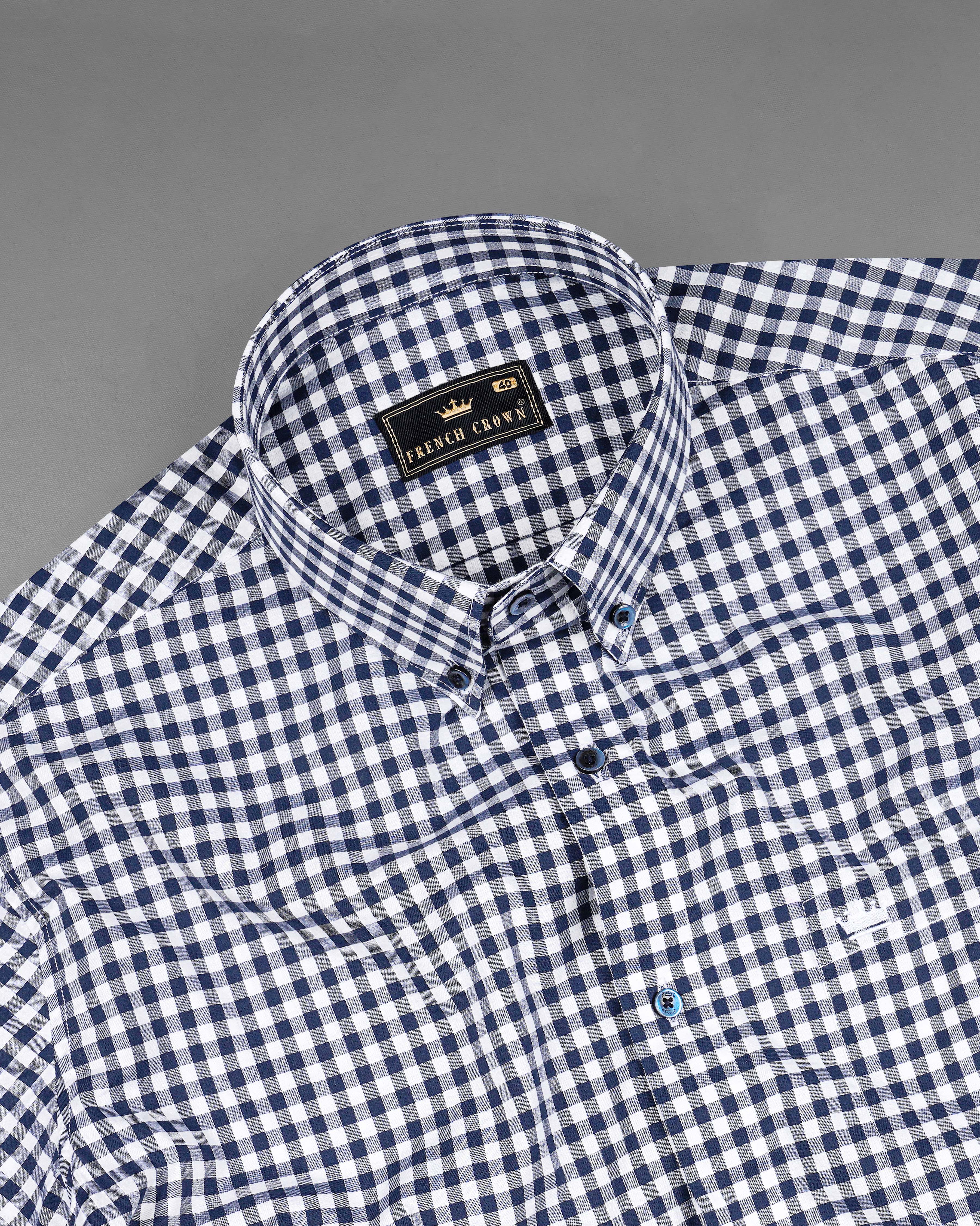 Bright White and Ebony Clay Blue Gingham Premium Cotton Shirt 8163-BD-BLE-38, 8163-BD-BLE-H-38, 8163-BD-BLE-39, 8163-BD-BLE-H-39, 8163-BD-BLE-40, 8163-BD-BLE-H-40, 8163-BD-BLE-42, 8163-BD-BLE-H-42, 8163-BD-BLE-44, 8163-BD-BLE-H-44, 8163-BD-BLE-46, 8163-BD-BLE-H-46, 8163-BD-BLE-48, 8163-BD-BLE-H-48, 8163-BD-BLE-50, 8163-BD-BLE-H-50, 8163-BD-BLE-52, 8163-BD-BLE-H-52