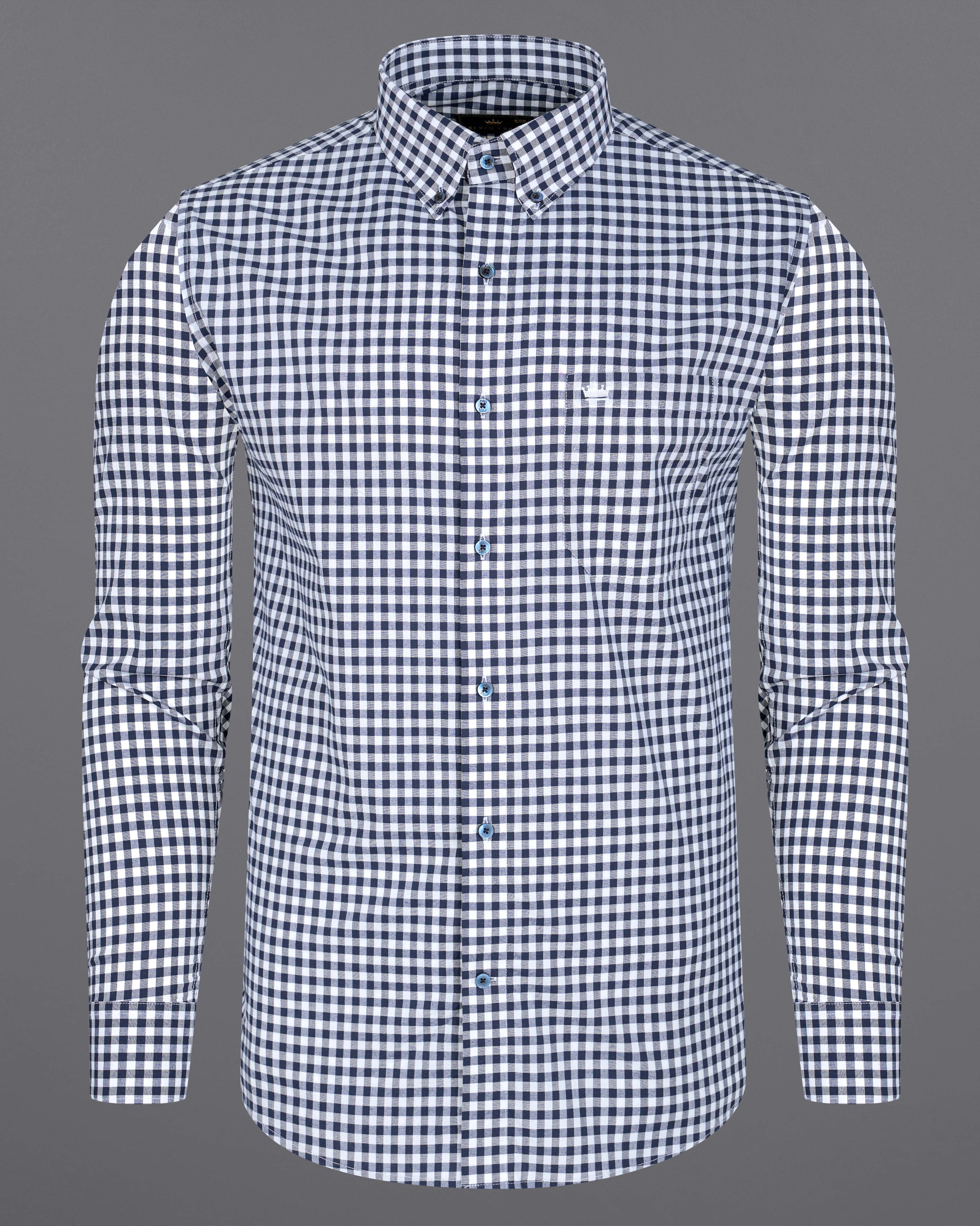 Bright White and Ebony Clay Blue Gingham Premium Cotton Shirt 8163-BD-BLE-38, 8163-BD-BLE-H-38, 8163-BD-BLE-39, 8163-BD-BLE-H-39, 8163-BD-BLE-40, 8163-BD-BLE-H-40, 8163-BD-BLE-42, 8163-BD-BLE-H-42, 8163-BD-BLE-44, 8163-BD-BLE-H-44, 8163-BD-BLE-46, 8163-BD-BLE-H-46, 8163-BD-BLE-48, 8163-BD-BLE-H-48, 8163-BD-BLE-50, 8163-BD-BLE-H-50, 8163-BD-BLE-52, 8163-BD-BLE-H-52