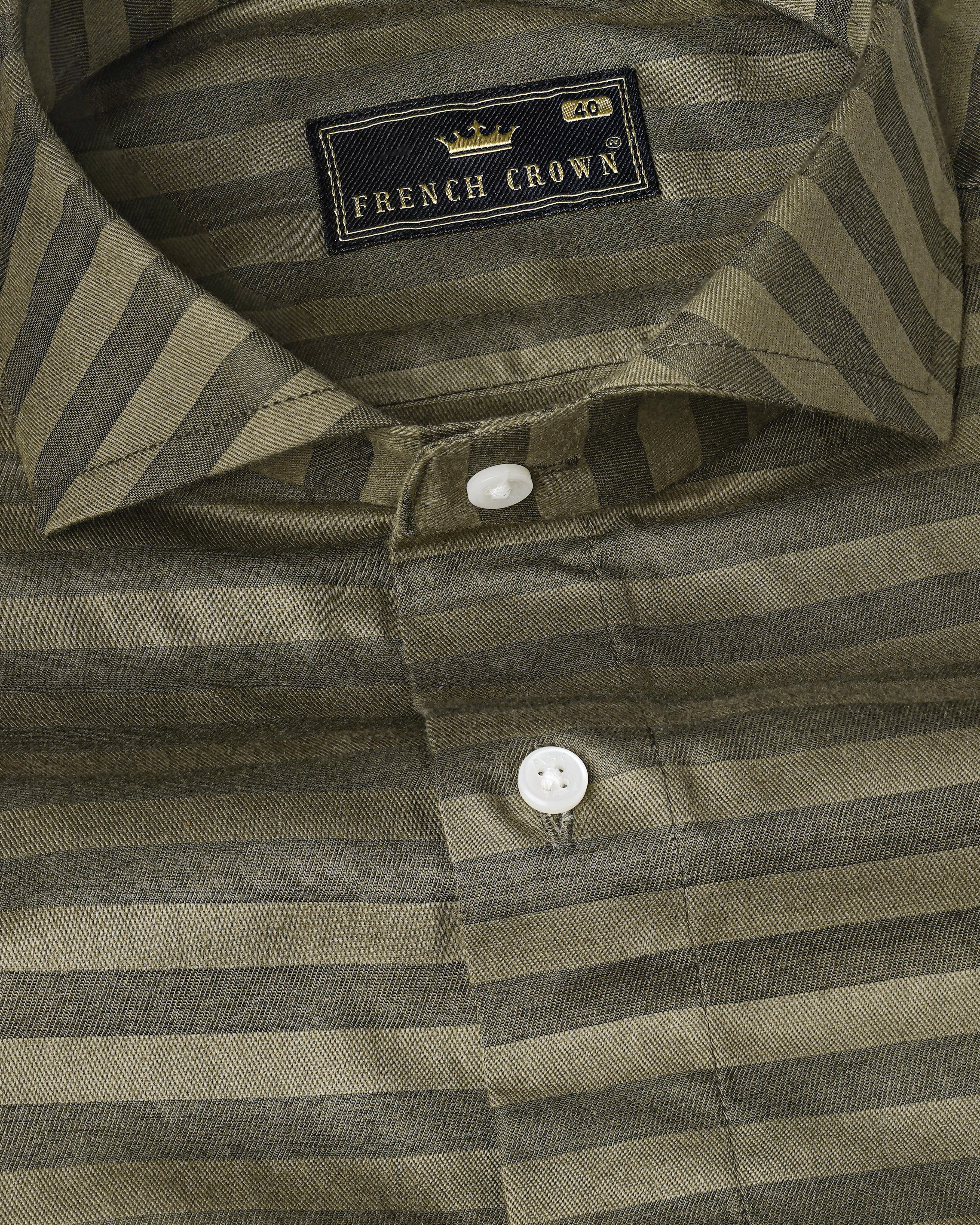 Pine Cone Brown Striped Twill Textured Premium Cotton Shirt 8164-CA-38, 8164-CA-H-38, 8164-CA-39, 8164-CA-H-39, 8164-CA-40, 8164-CA-H-40, 8164-CA-42, 8164-CA-H-42, 8164-CA-44, 8164-CA-H-44, 8164-CA-46, 8164-CA-H-46, 8164-CA-48, 8164-CA-H-48, 8164-CA-50, 8164-CA-H-50, 8164-CA-52, 8164-CA-H-52