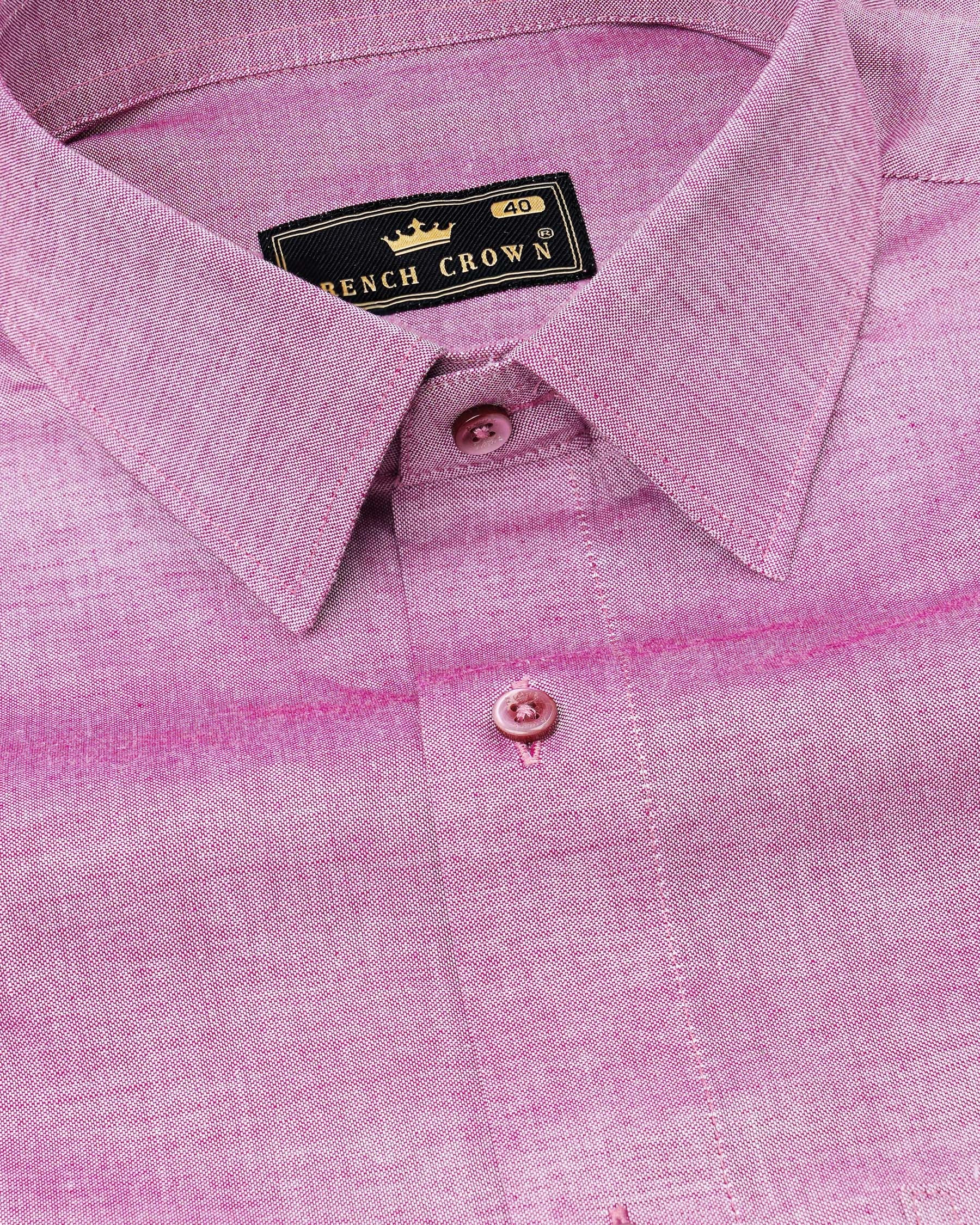 Opera Mauve Pink Chambray Textured Premium Cotton Shirt 8180-MN-38, 8180-MN-H-38, 8180-MN-39, 8180-MN-H-39, 8180-MN-40, 8180-MN-H-40, 8180-MN-42, 8180-MN-H-42, 8180-MN-44, 8180-MN-H-44, 8180-MN-46, 8180-MN-H-46, 8180-MN-48, 8180-MN-H-48, 8180-MN-50, 8180-MN-H-50, 8180-MN-52, 8180-MN-H-52