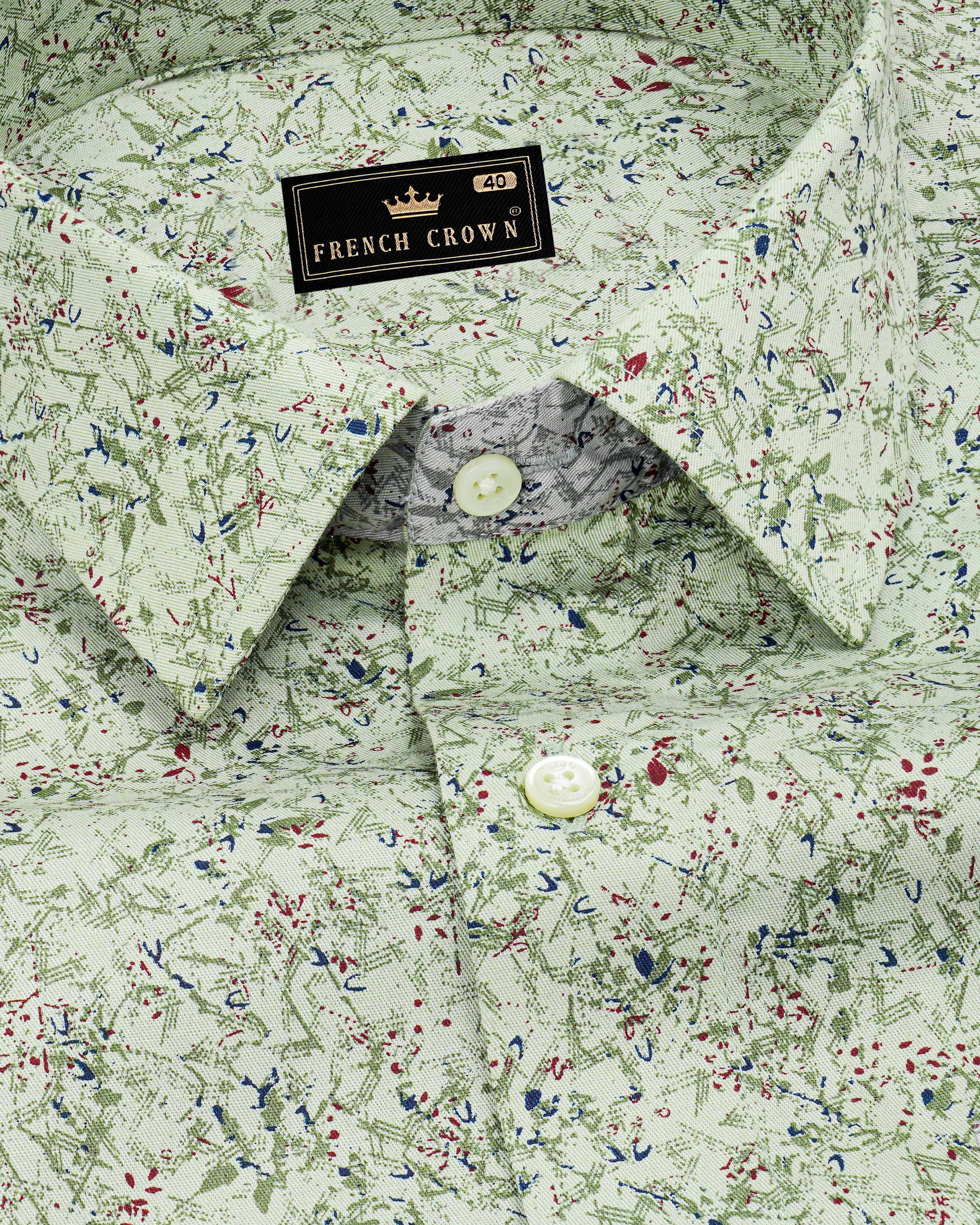 Clay Ash Green with Metallic Gray Ditsy Printed Twill Premium Cotton Designer Shirt 8193-P116 -38,8193-P116 -H-38,8193-P116 -39,8193-P116 -H-39,8193-P116 -40,8193-P116 -H-40,8193-P116 -42,8193-P116 -H-42,8193-P116 -44,8193-P116 -H-44,8193-P116 -46,8193-P116 -H-46,8193-P116 -48,8193-P116 -H-48,8193-P116 -50,8193-P116 -H-50,8193-P116 -52,8193-P116 -H-52