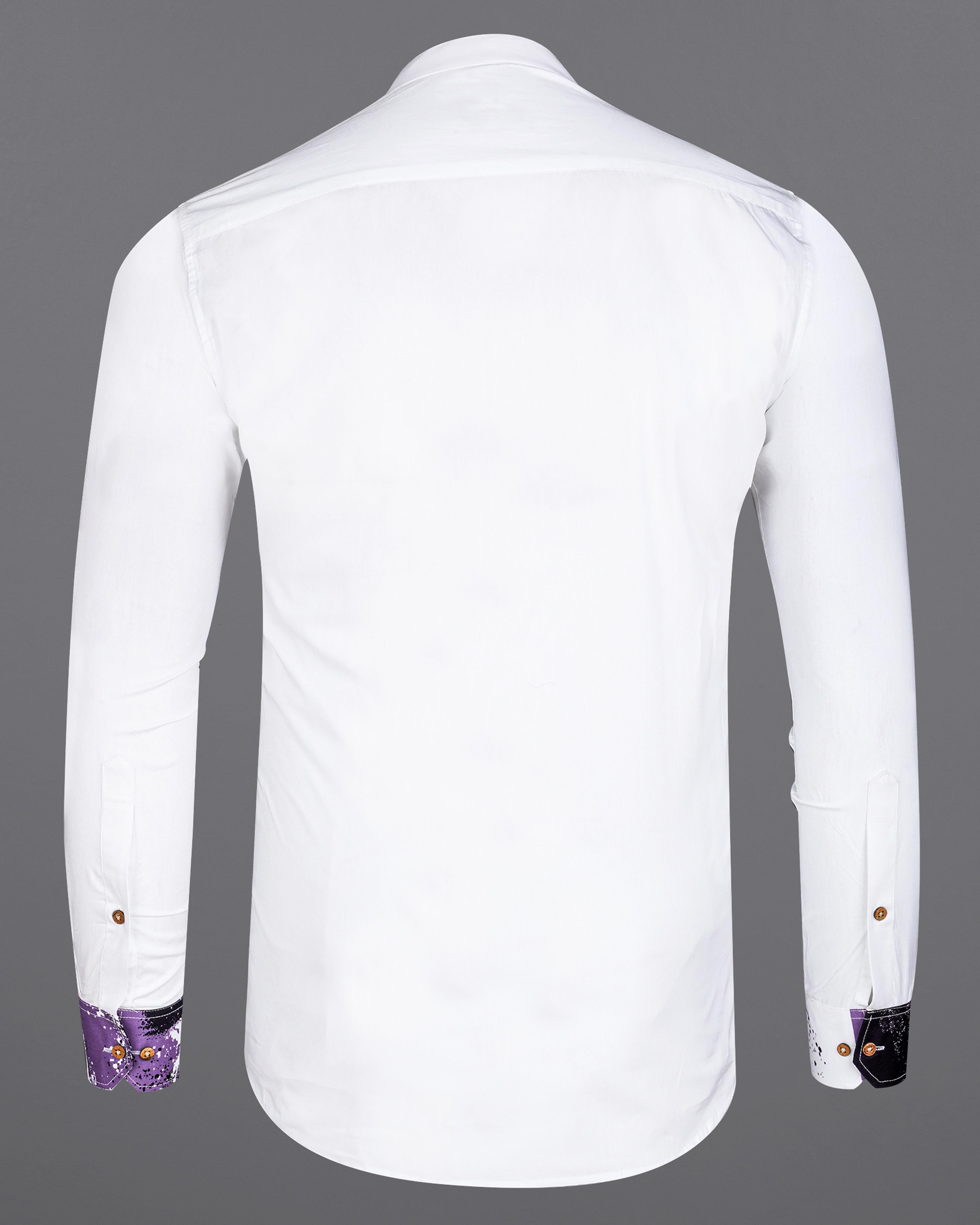 Bright White with Viola Purple and Black Printed Premium Cotton Kurta Shirt 8198-KS -38,8198-KS -H-38,8198-KS -39,8198-KS -H-39,8198-KS -40,8198-KS -H-40,8198-KS -42,8198-KS -H-42,8198-KS -44,8198-KS -H-44,8198-KS -46,8198-KS -H-46,8198-KS -48,8198-KS -H-48,8198-KS -50,8198-KS -H-50,8198-KS -52,8198-KS -H-52